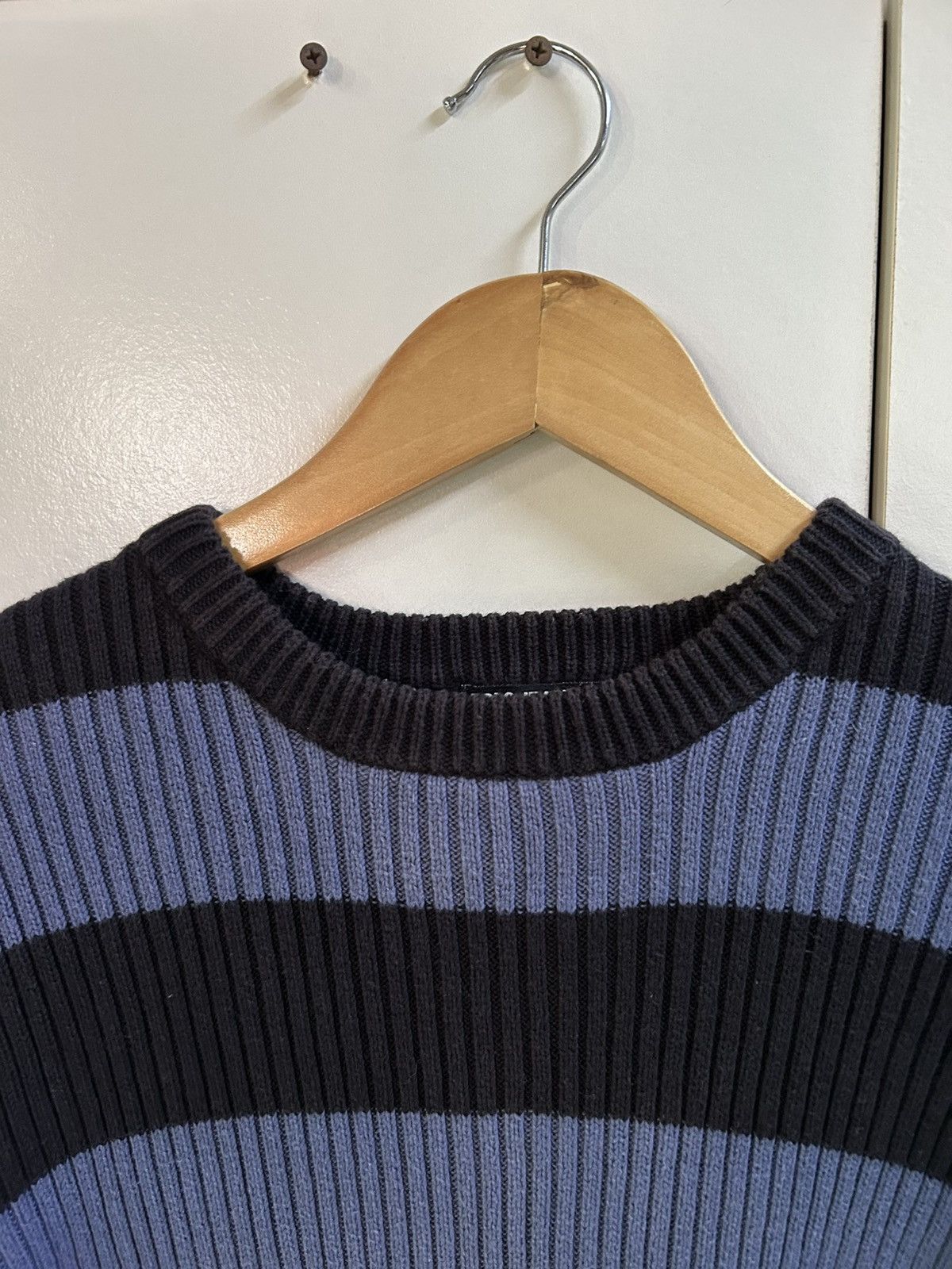 Ralph Lauren 90s Polo Jeans Company Striped Ribbed Sweater Size US M / EU 48-50 / 2 - 8 Thumbnail