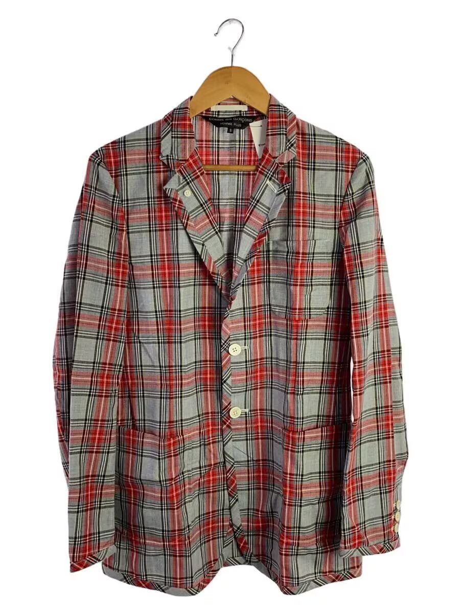 Comme des Garcons × Comme des Garcons Homme Plus SS14 Plaid Tailored Wool Jacket Size US S / EU 44-46 / 1 - 1 Thumbnail