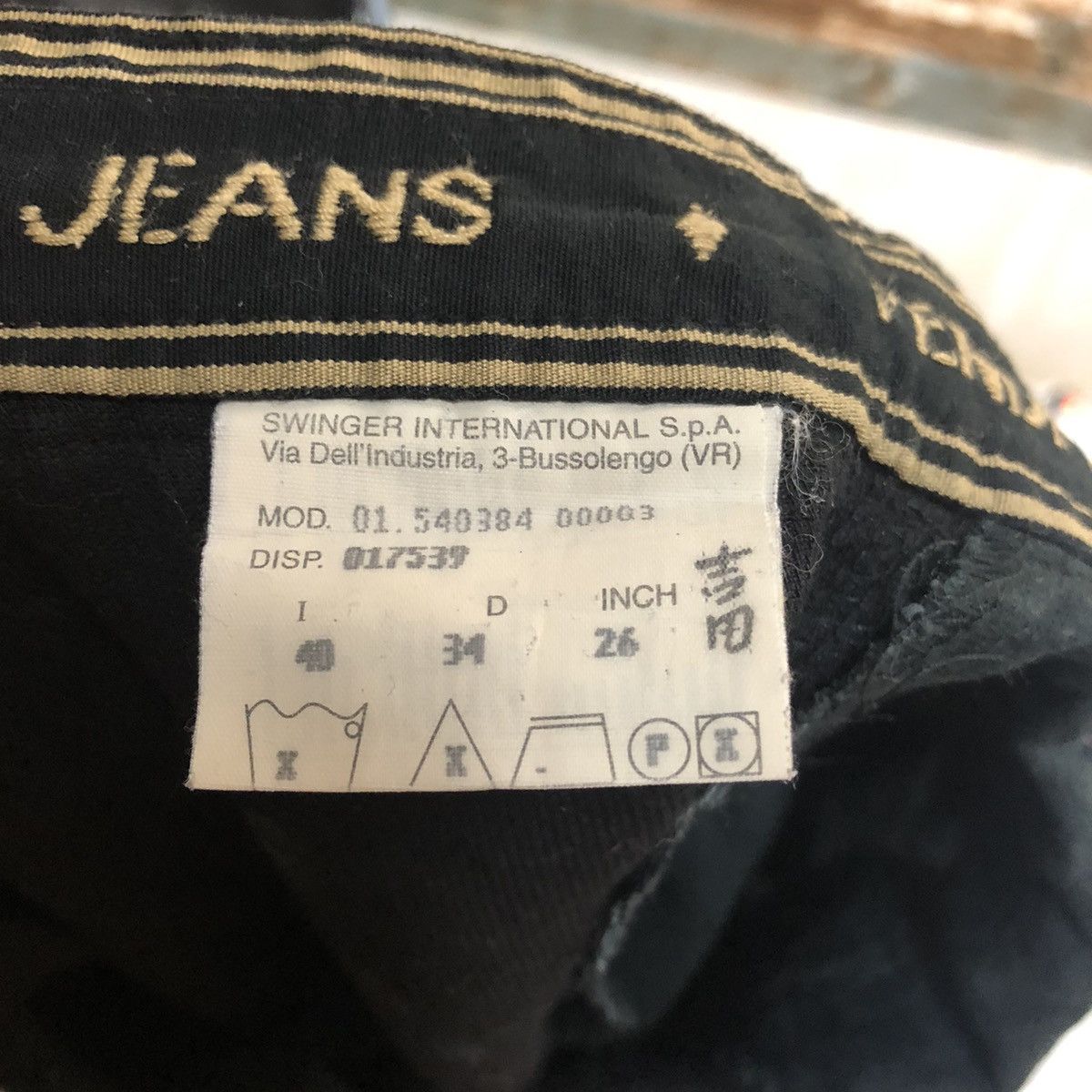 Fendi DL Fendi Jeans Black Cargo Multipocket Pants #A2595 Size US 26 / EU 42 - 21 Thumbnail
