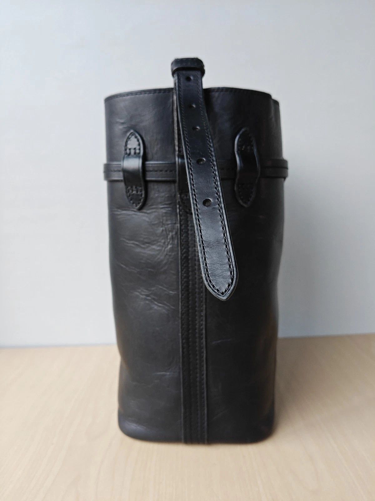 Polo Ralph Lauren Polo Ralph Lauren Bellport Leather Large Bucket Bag FTP 0007 Size ONE SIZE - 4 Thumbnail