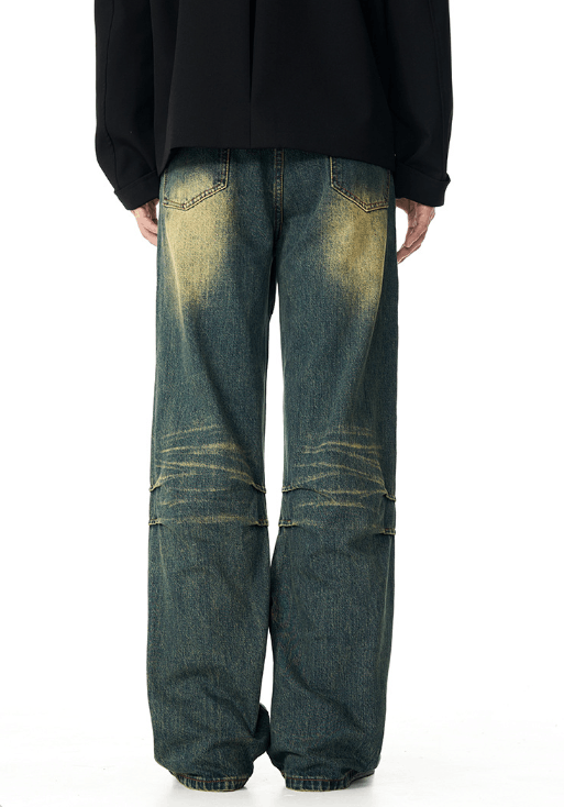 Japanese Brand × Jean American retro distressed Cleanfit loose casual jeans y2k Size US 32 / EU 48 - 5 Thumbnail