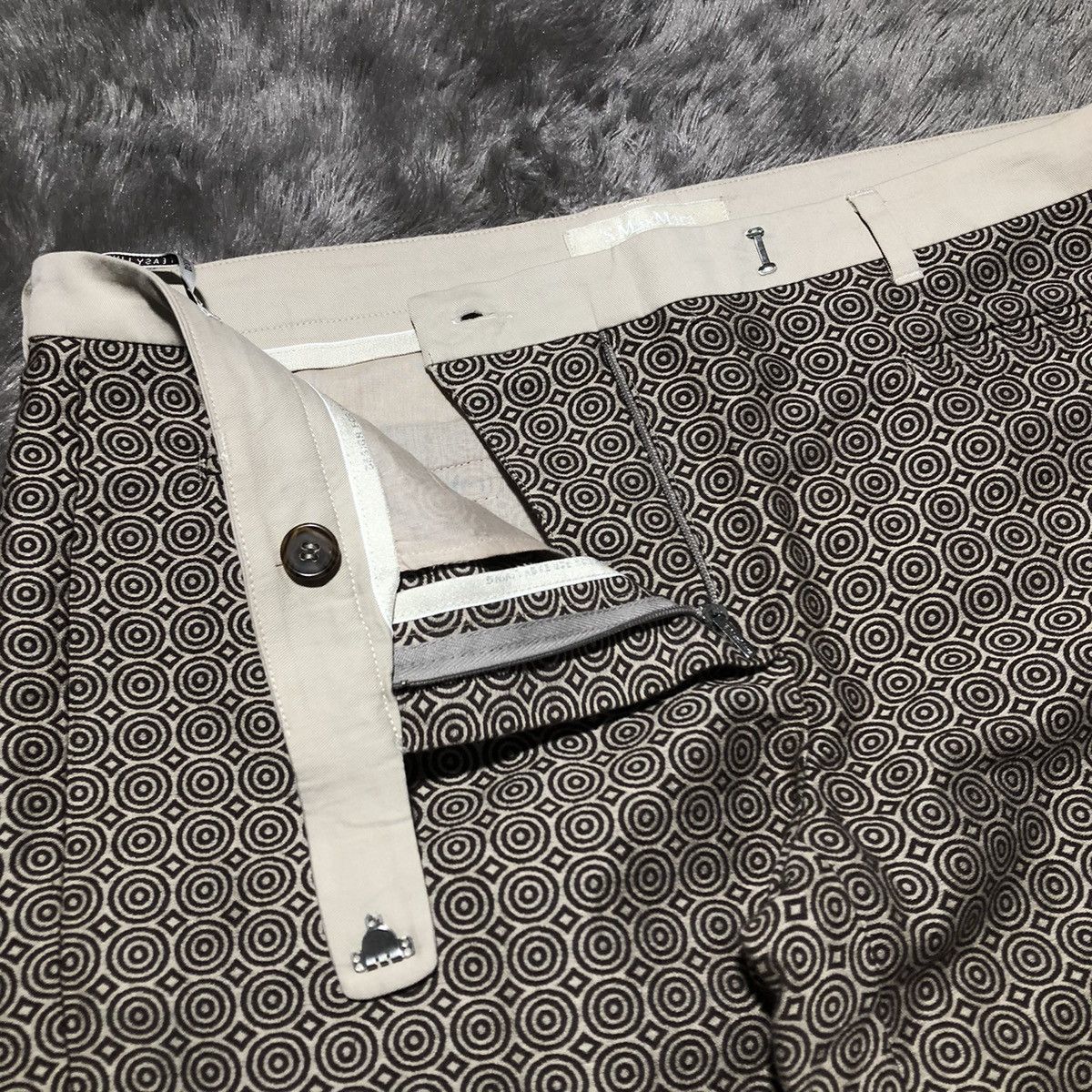 Max Mara ‘S Max Mara Monogram Pants Size 30" / US 8 / IT 44 - 3 Thumbnail