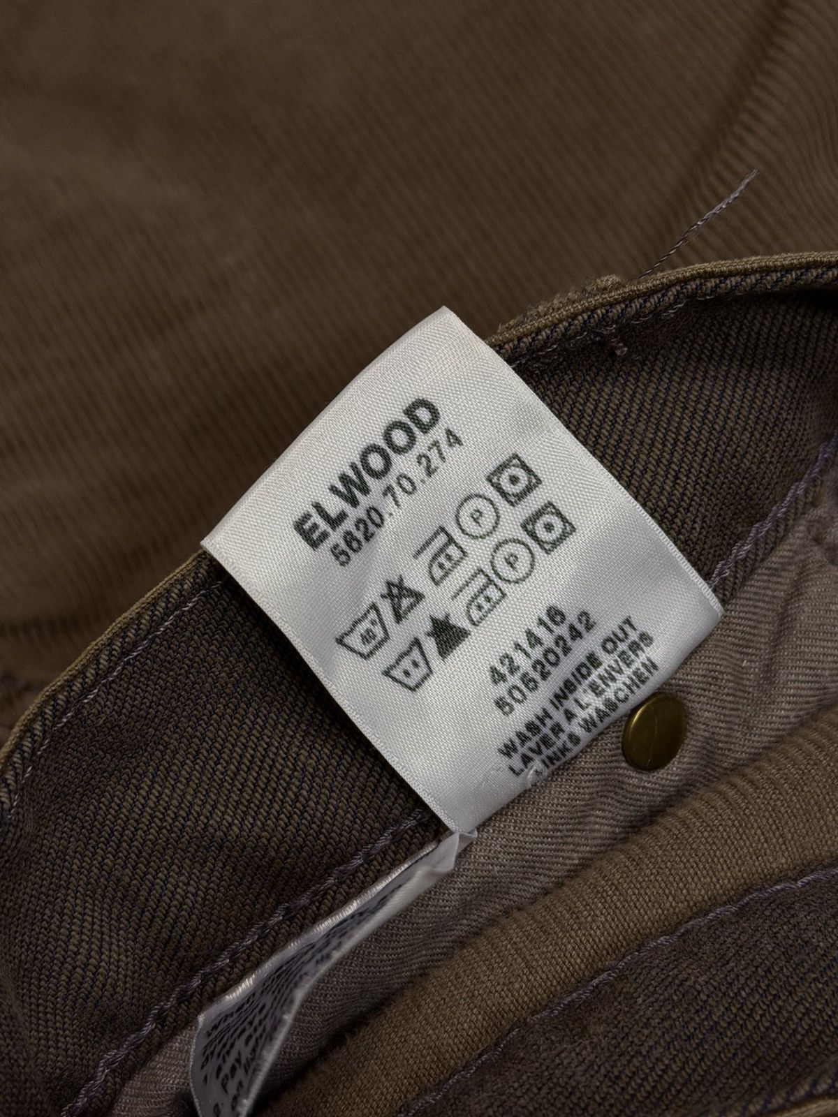 G-Star Sick Vintage G Star Elwood Corduroy Pants LGB Balenciaga Y3 Size US 34 / EU 50 - 21 Thumbnail
