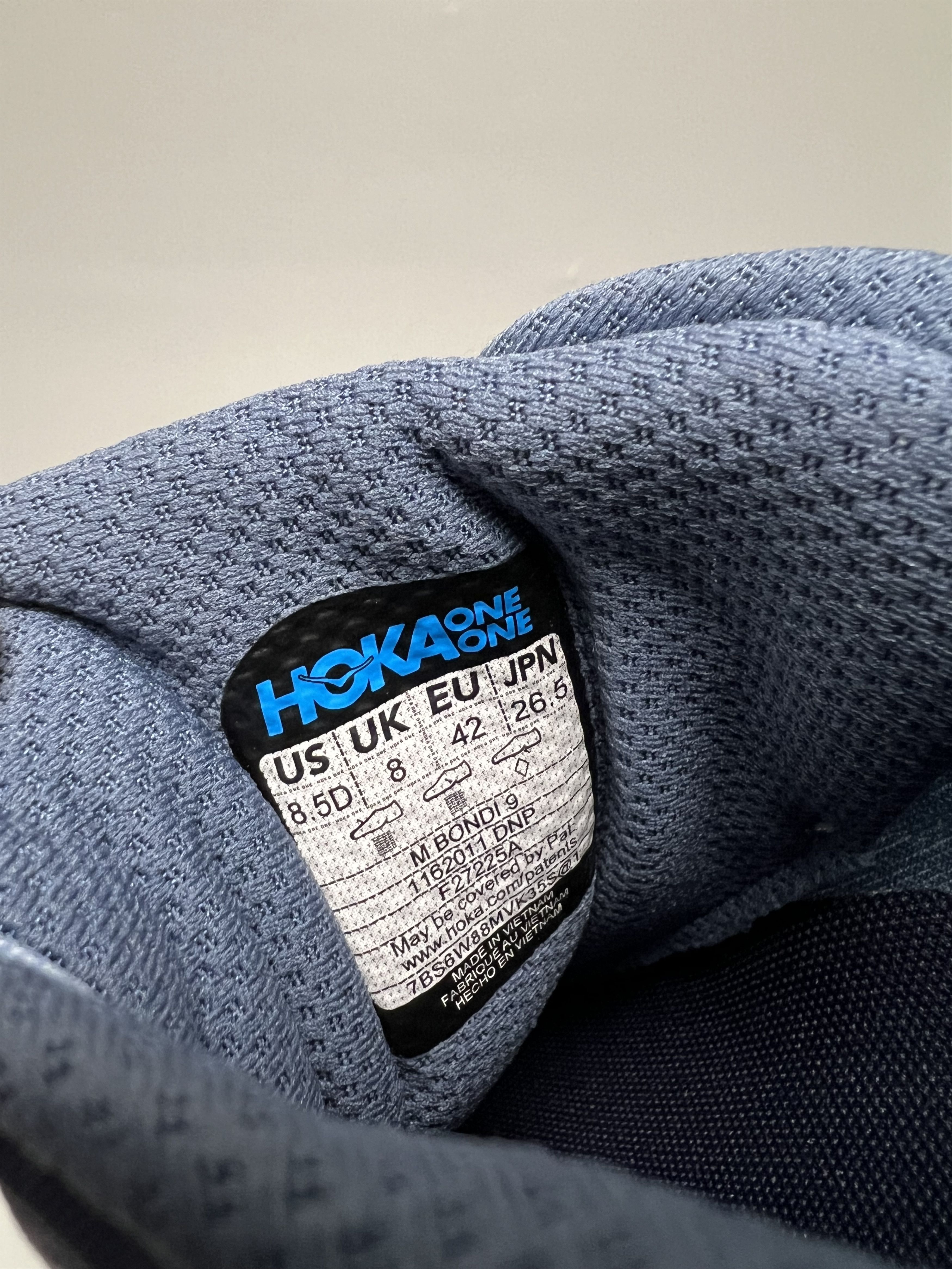 Hoka 8.5D Hoka One One Bondi 9 Running Shoes Walking Gym Size US 8.5 / EU 41-42 - 11 Thumbnail