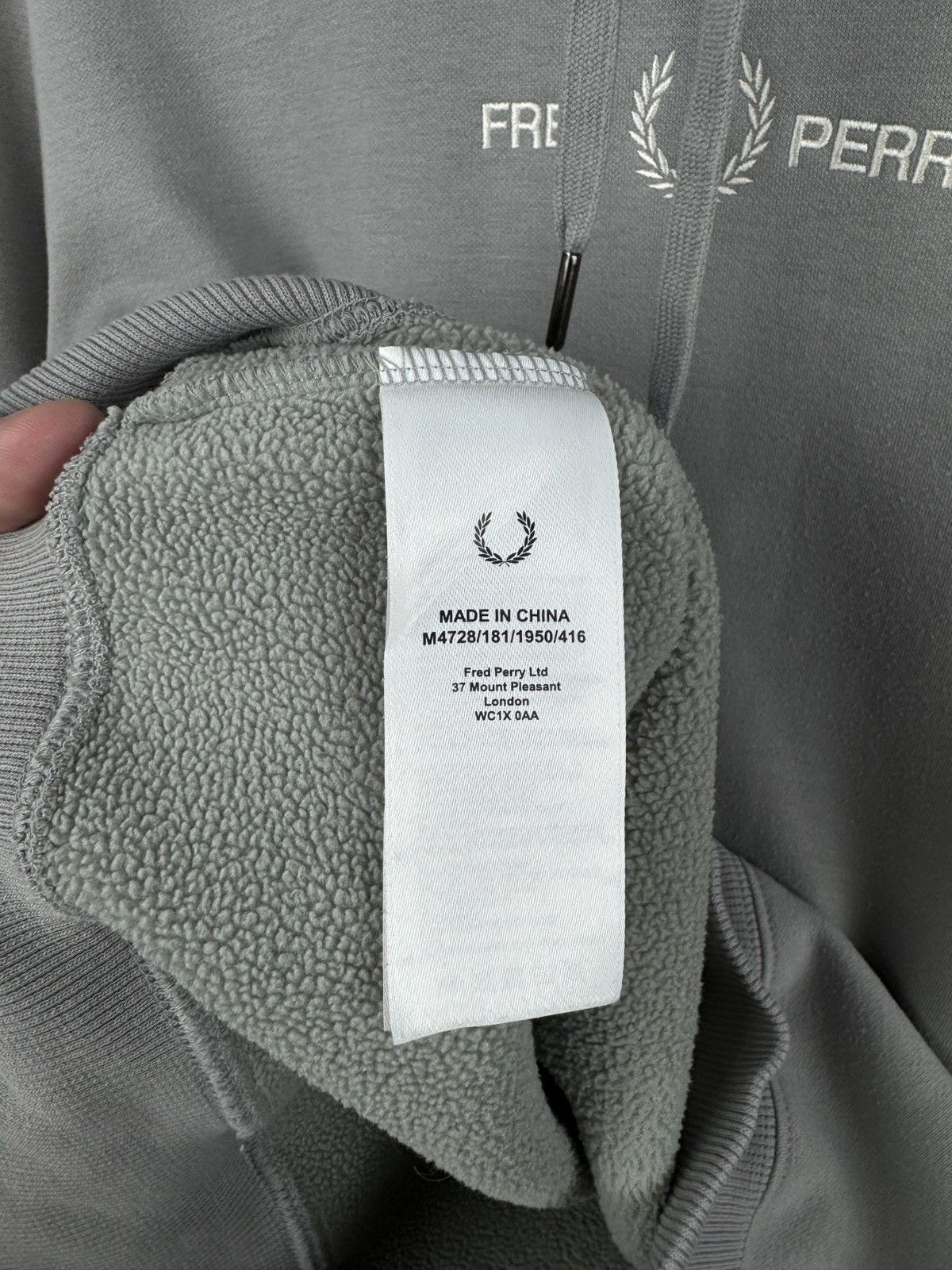 Fred Perry Men’s Fred Perry Hoodie Streetwear Size Medium Size US M / EU 48-50 / 2 - 9 Thumbnail