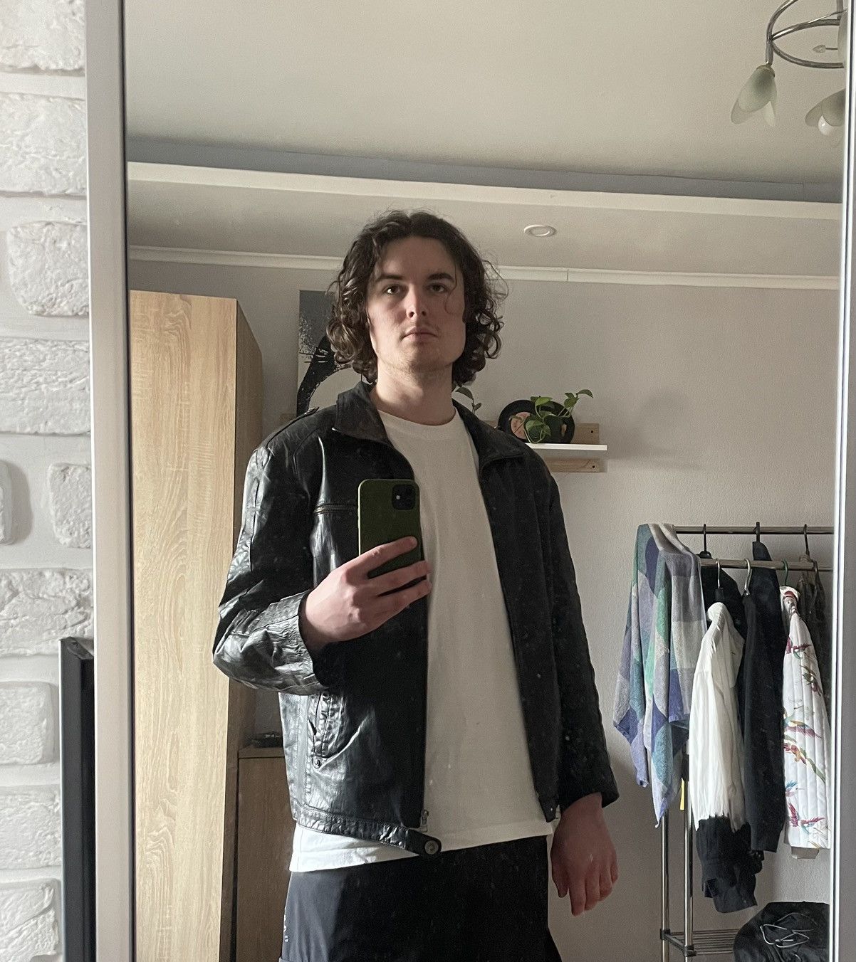 Diesel Vintage Black Diesel Leather Jacket Size US S / EU 44-46 / 1 - 12 Thumbnail