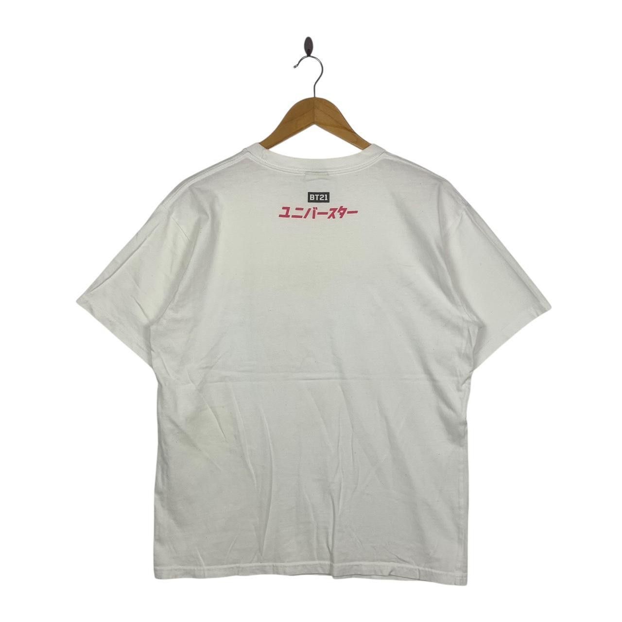 Other BT21 LINE Character Usagi Kyowa Meccha Baggy Tee Shirt Top Size L / US 10 / IT 46 - 4 Thumbnail