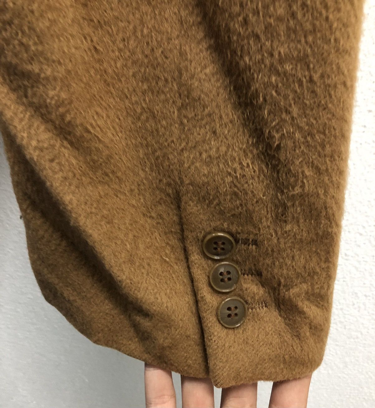 Yves Saint Laurent Vintage Yves Saint Lauren Diffusion Hommes Long Coat Size L / US 10 / IT 46 - 7 Thumbnail
