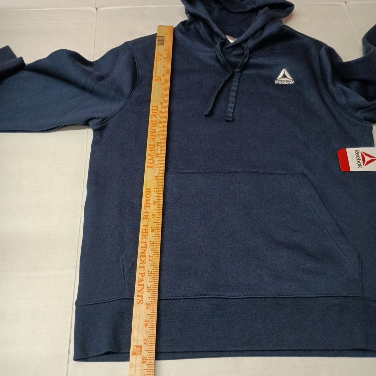 Reebok Reebok Delta Logo Hoodie Men's Size M Blue Kangaroo Pocket Size US M / EU 48-50 / 2 - 7 Thumbnail
