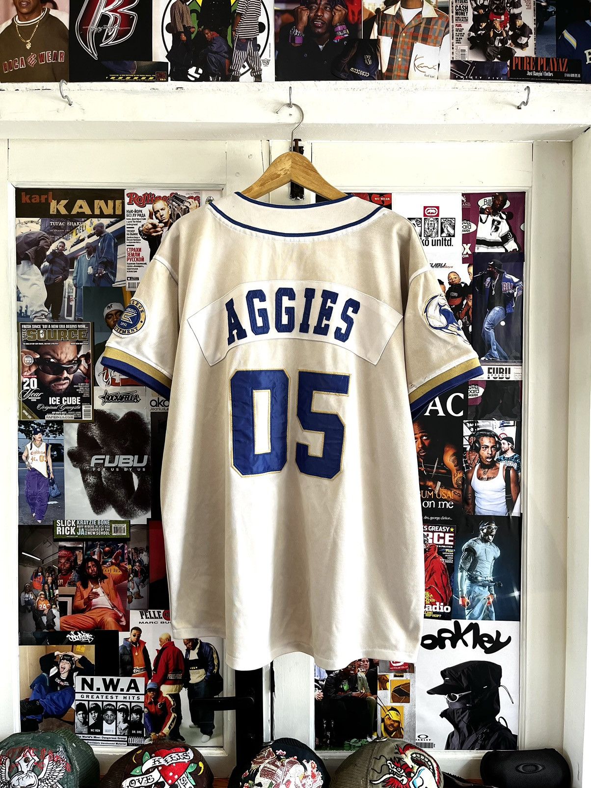 Colosseum Athletics × MLB × NCAA JERSEY BASEBALL COLLOSEUM ATHLETIC UC DAVISAGGIES CALIFORNIA Size US XL / EU 56 / 4 - 9 Thumbnail