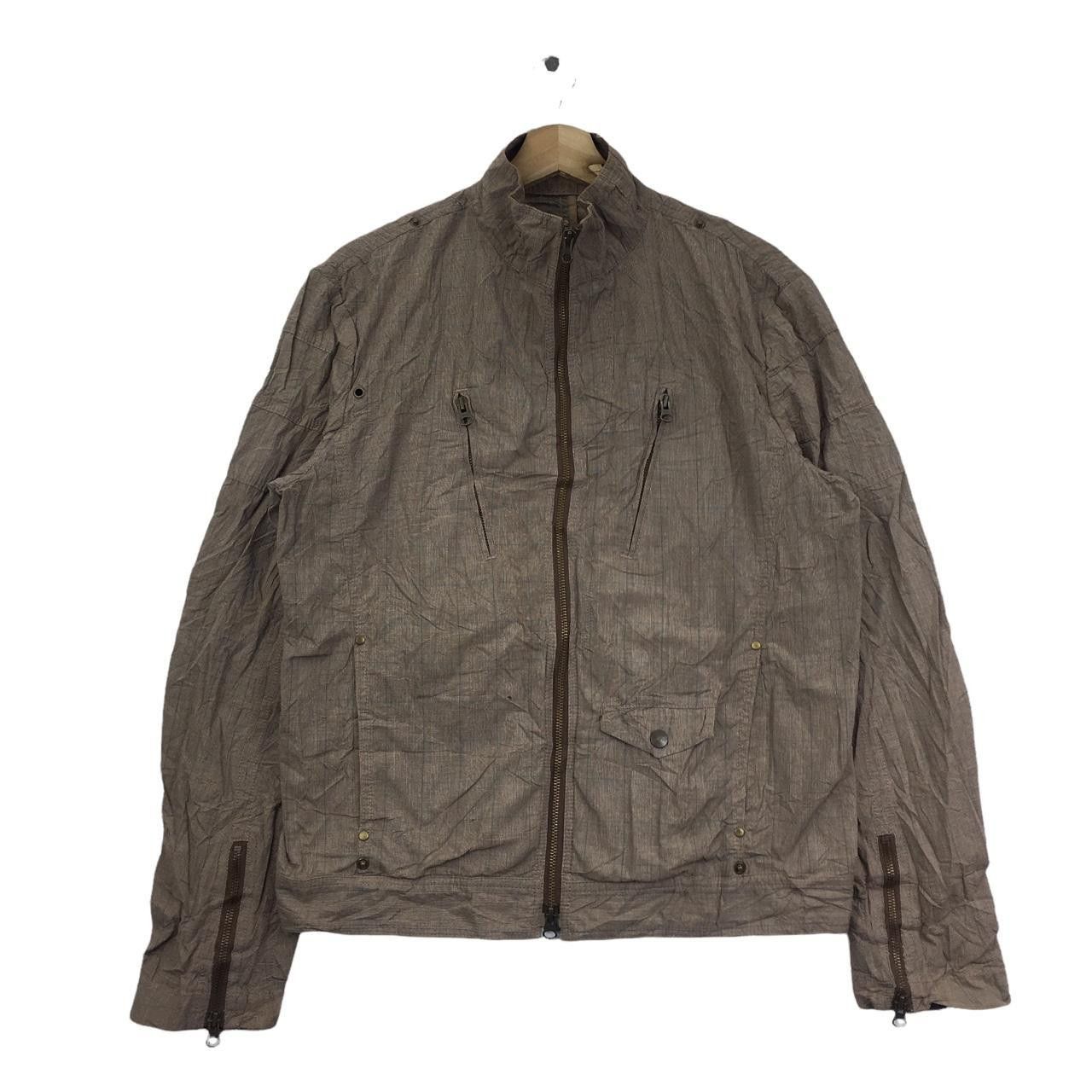 Vintage Vtg 90’ DEUX CONCEPT LABO Minimalist Tactical Jacket Size L / US 10 / IT 46 - 1 Thumbnail