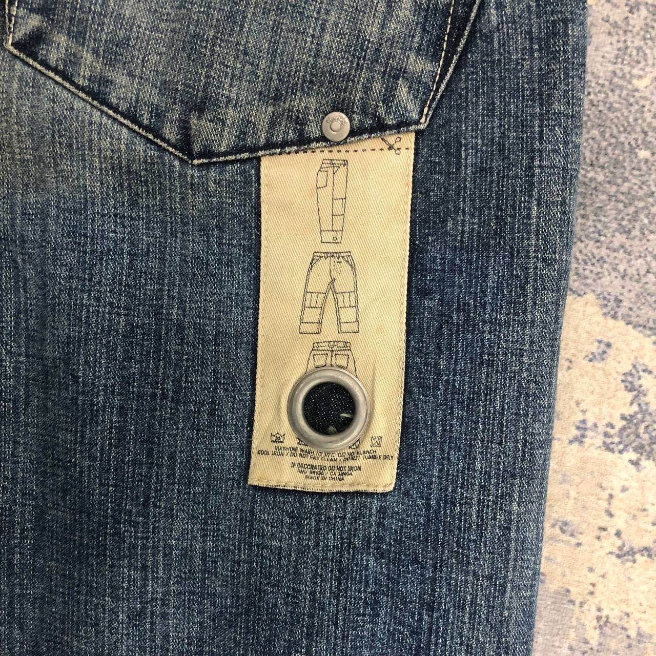 Other P865. VARCITY BAGY JEANS Size US 39 - 14 Thumbnail