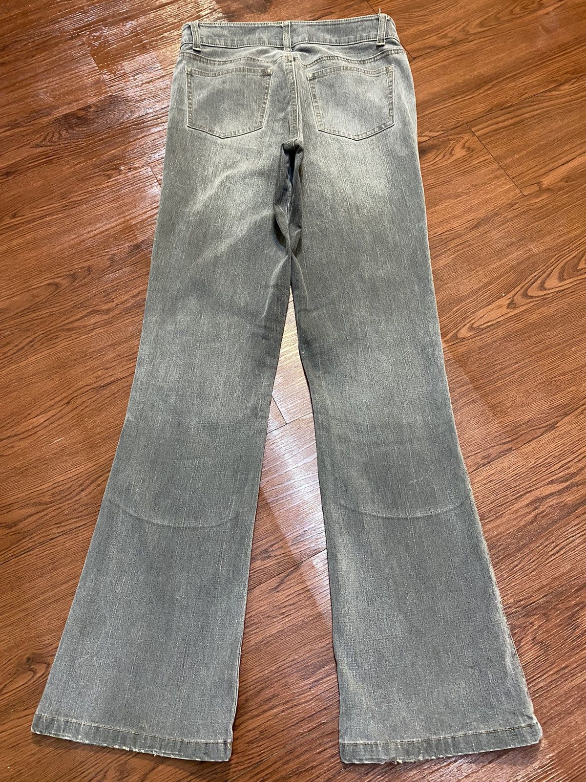 Vintage Japanese Brand Fade Wash Flare Jeans