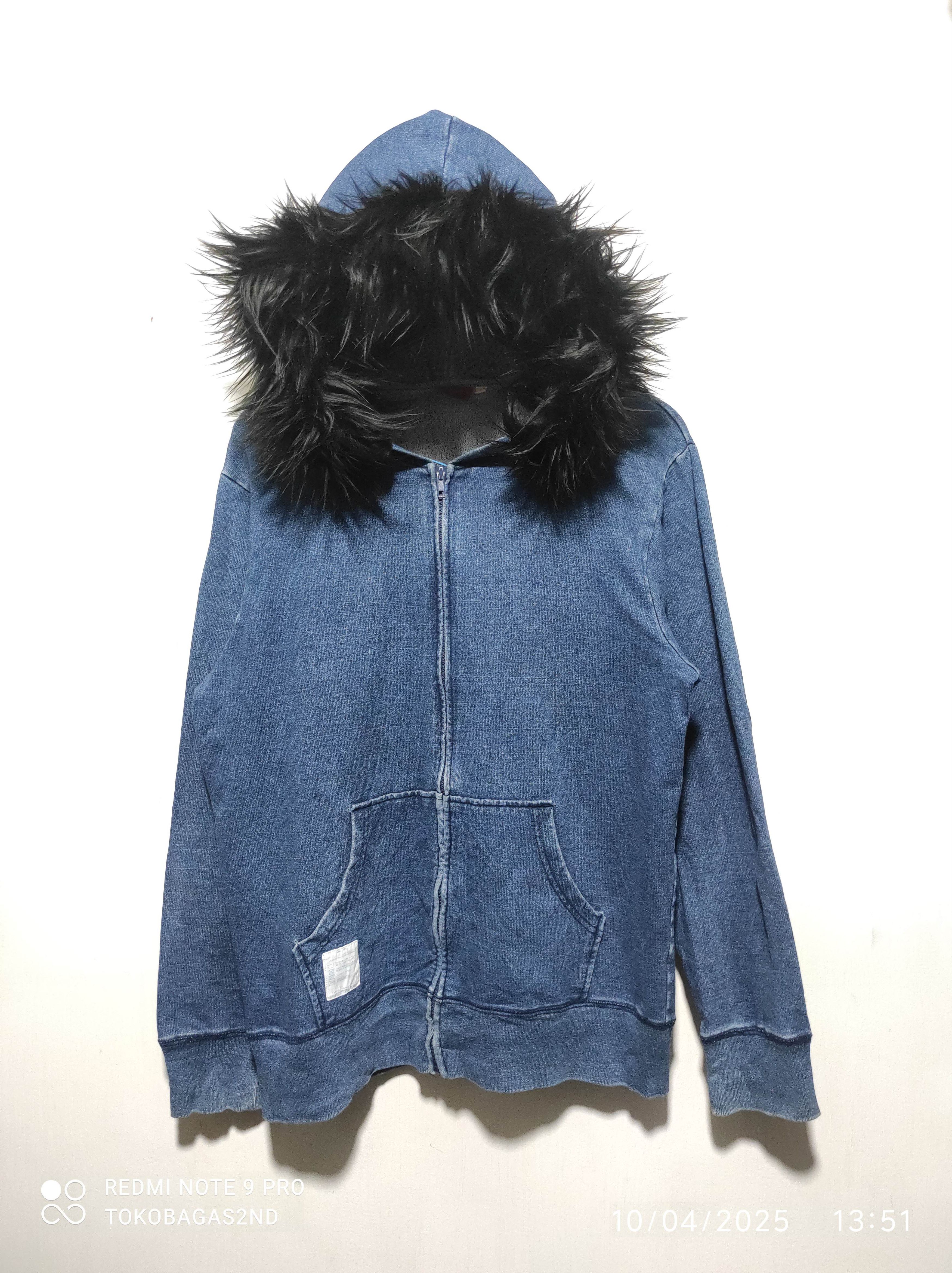 Japanese Brand Denim Style Clothing zip fur hoodie ifsix LGB style Size US L / EU 52-54 / 3 - 2 Thumbnail
