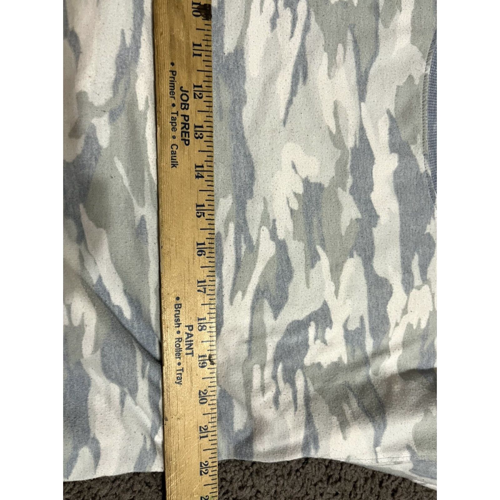 Splendid VINTAGE Splendid Sweatshirt Shirt Women L Blue & White Camouflage Boho 90s Boho Women L Blue & White Camouflage Sweatshirt Size L / US 10 / IT 46 - 4 Thumbnail