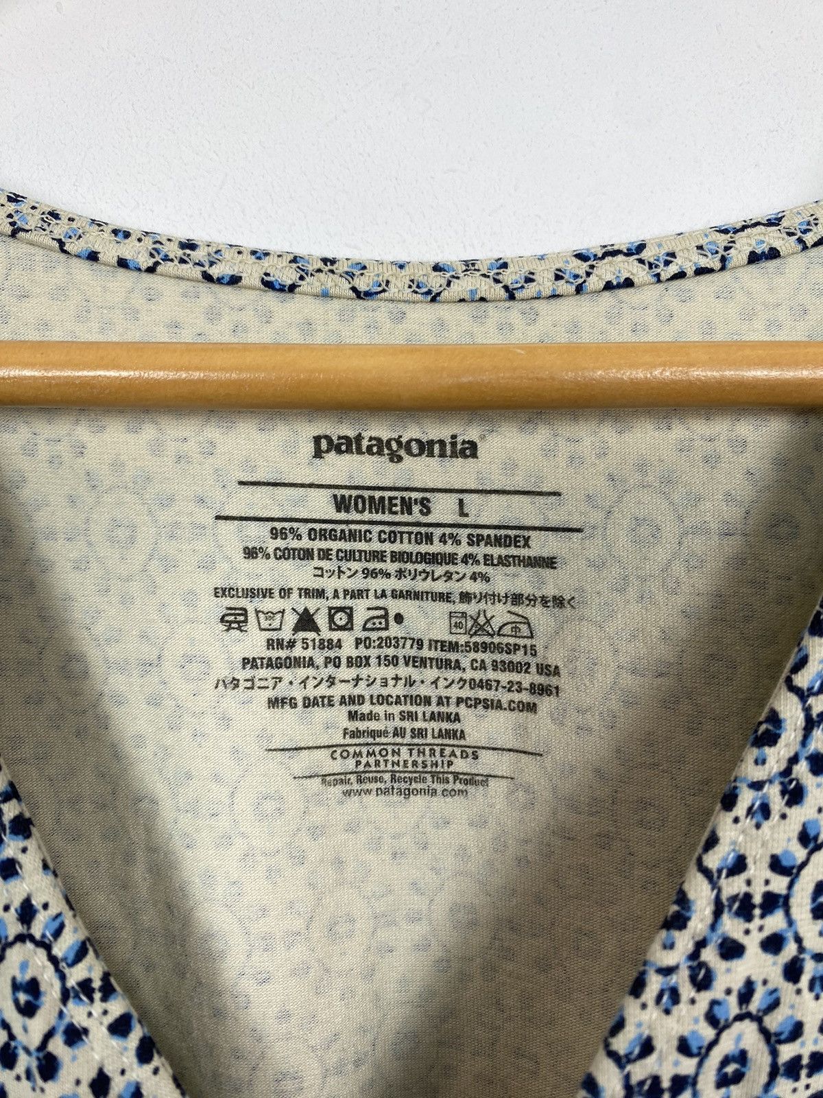 Patagonia Patagonia Sleeveless Dress Organic Cotton Women’s Size Large Size L / US 10 / IT 46 - 3 Thumbnail