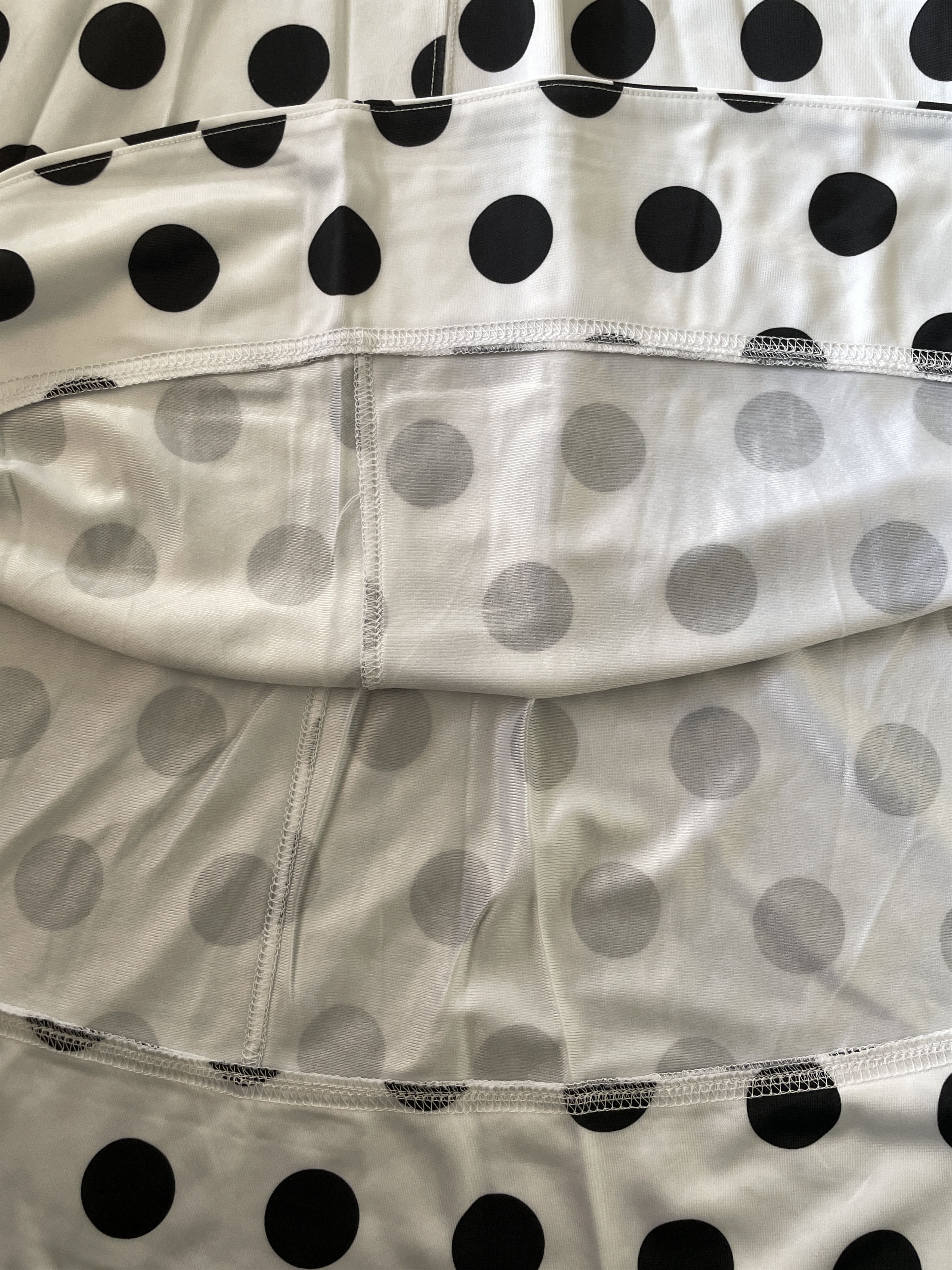 Adidas Adidas Dot Pattern Midi Skirt Size 23" - 9 Thumbnail