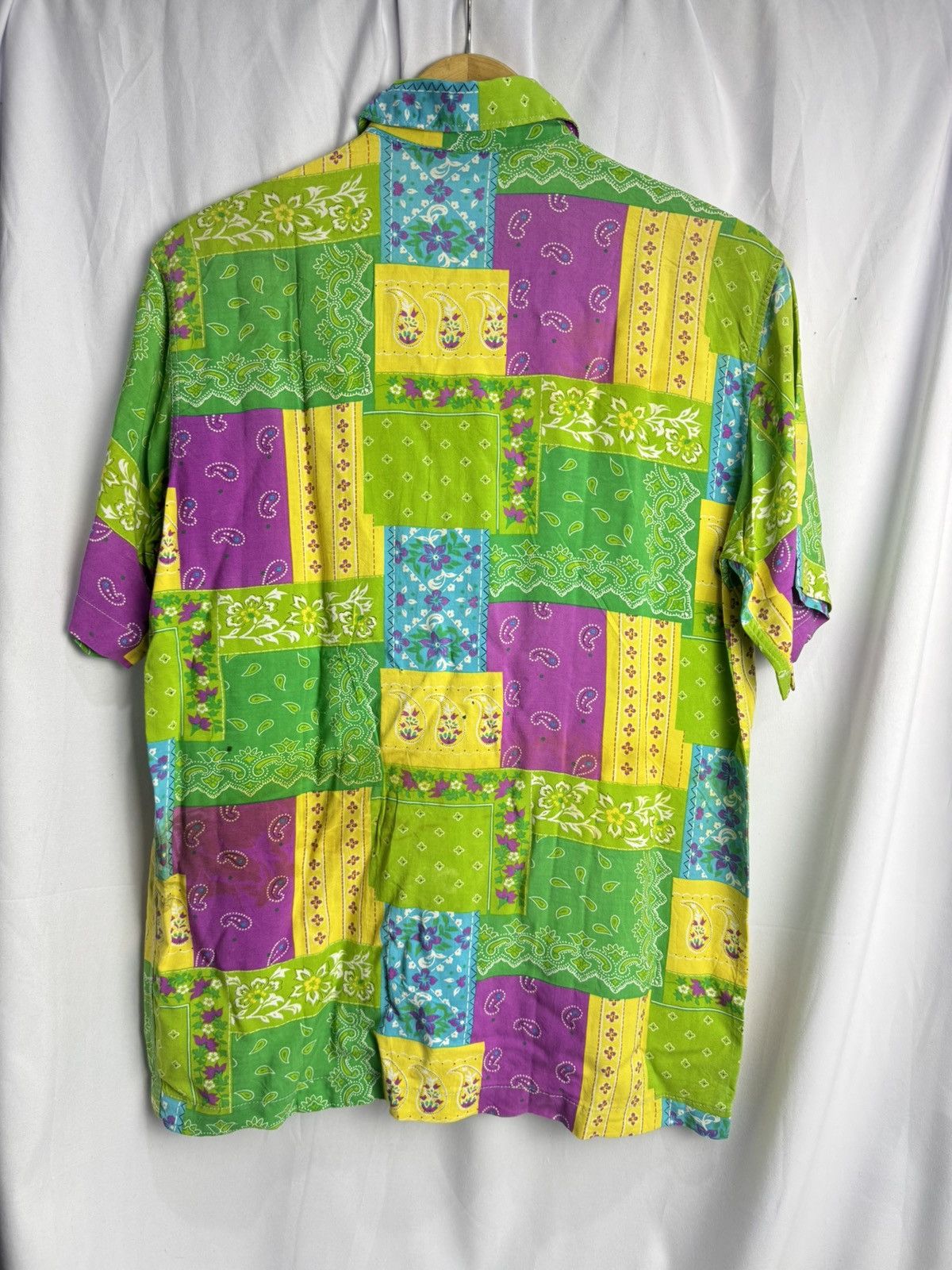 Balenciaga Balenciaga Paisley Bandana Botton Shirt Size US M / EU 48-50 / 2 - 2 Thumbnail