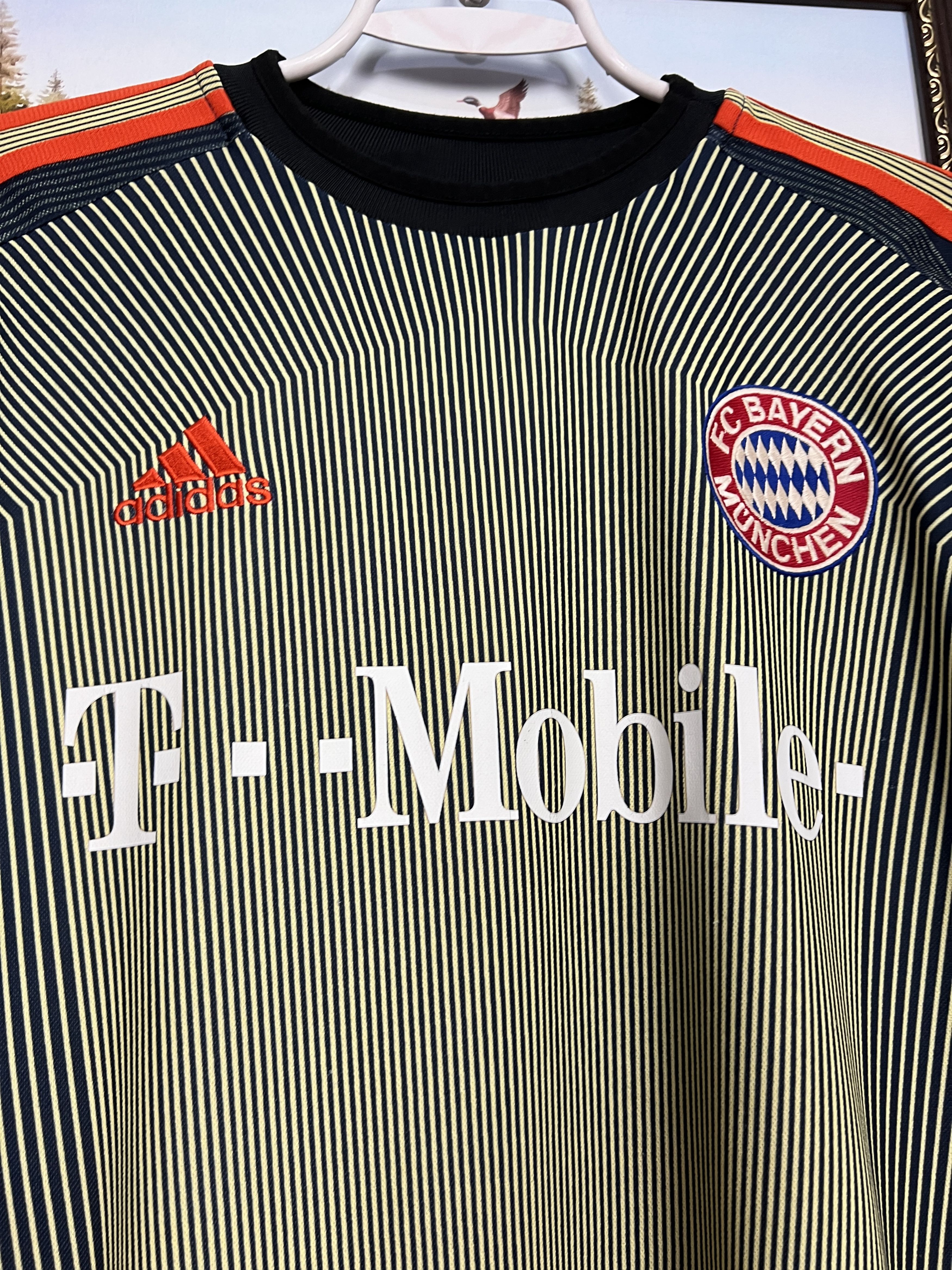 Adidas Bayern Munich Goalkeeper football shirt Kahn Jersey Trikot Size US M / EU 48-50 / 2 - 3 Thumbnail