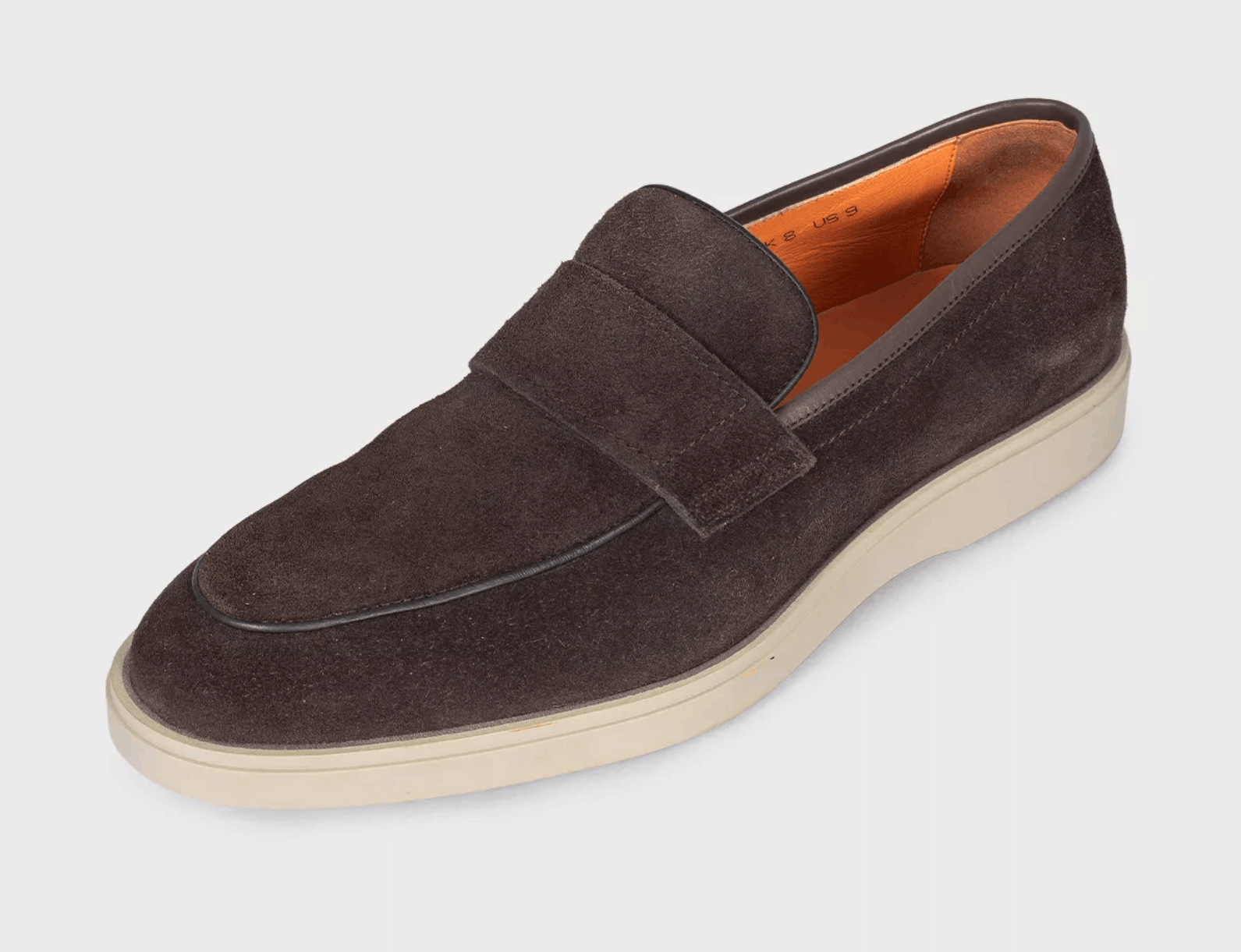 Santoni Santoni Men’s Brown Suede Loafers Size US 9 / EU 42 - 3 Thumbnail