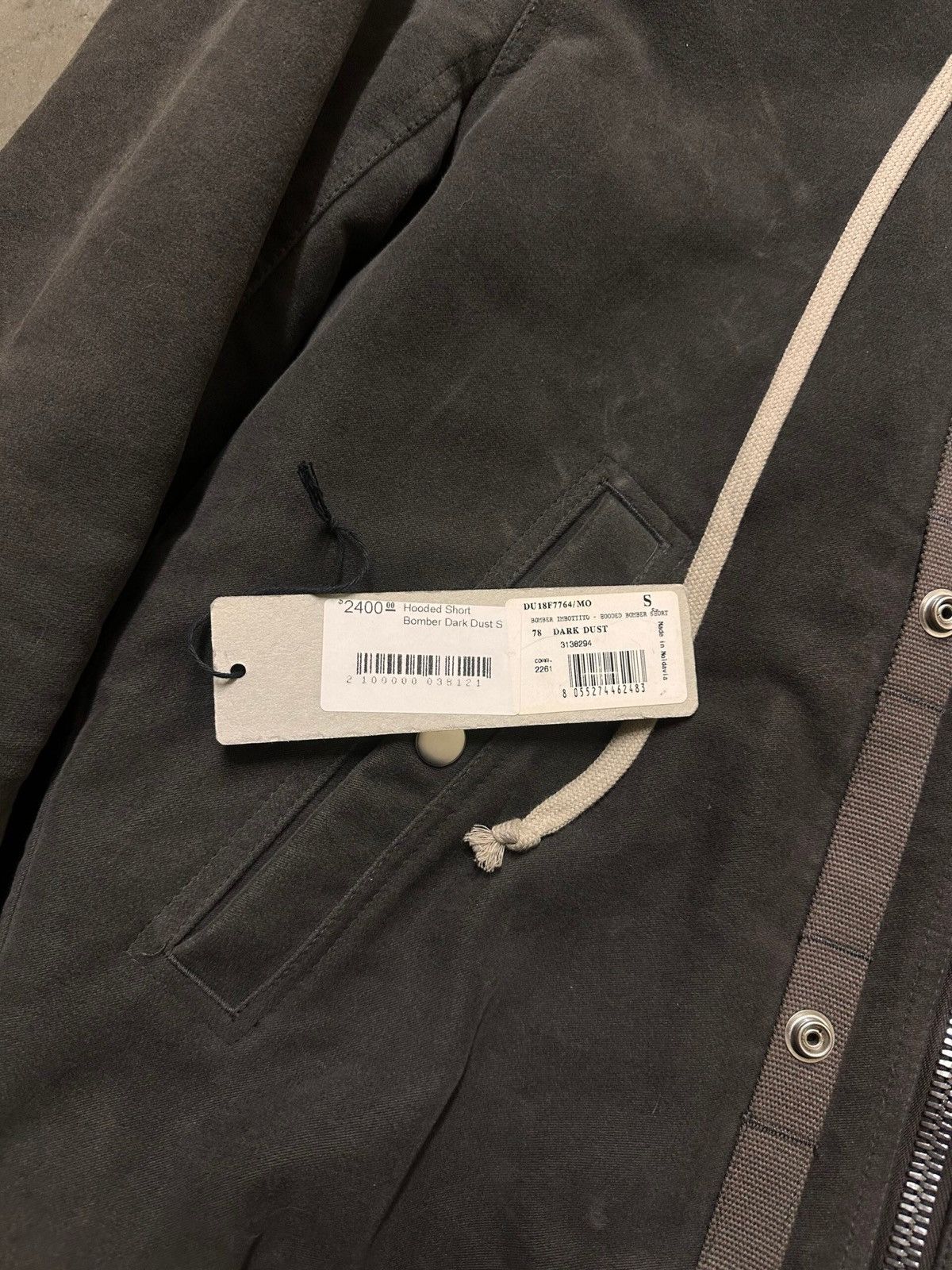 Rick Owens Rick Owens Sisyphus Dark Dust Moleskin Exploder Jacket Size US S / EU 44-46 / 1 - 5 Thumbnail