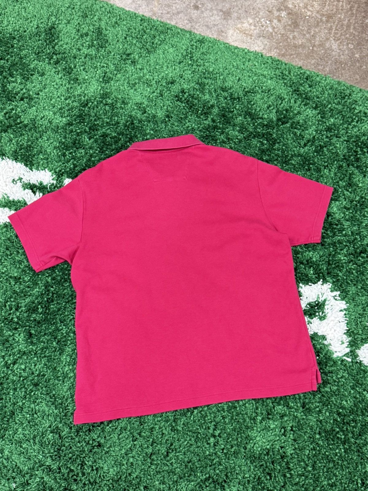 Nautica Nautica Pink Logo Polo Shirt Medium 90s Y2k Size US M / EU 48-50 / 2 - 4 Thumbnail