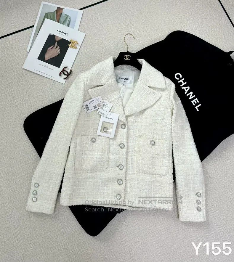 Chanel Chanel Spring and summer new tweed lapel short coat Size XS / US 0-2 / IT 36-38 - 1 Thumbnail