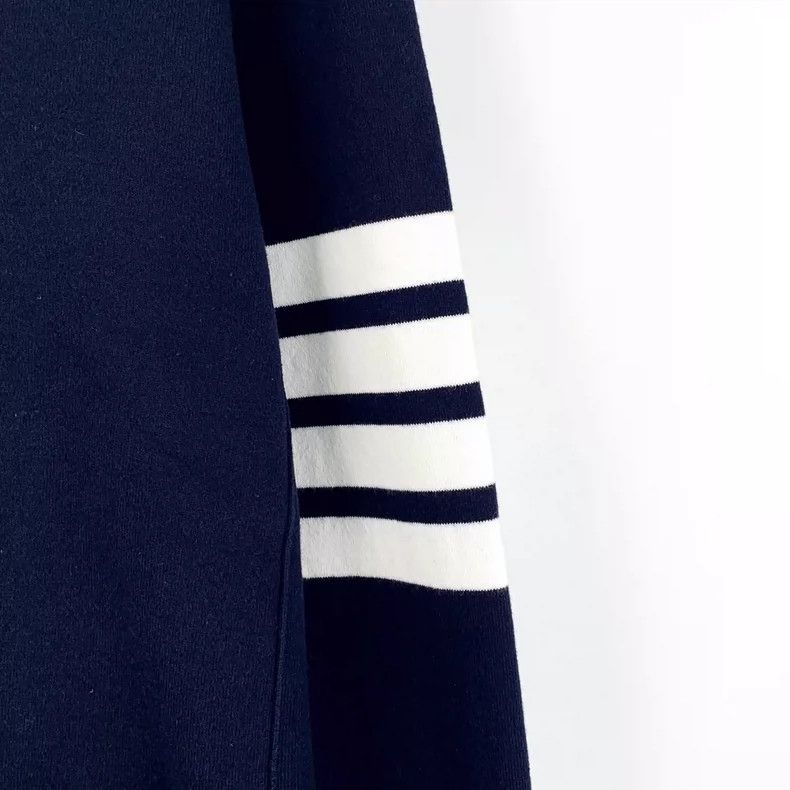 Thom Browne Thom Browne size3 Round collar long sleeve hoodie Size US L / EU 52-54 / 3 - 4 Thumbnail