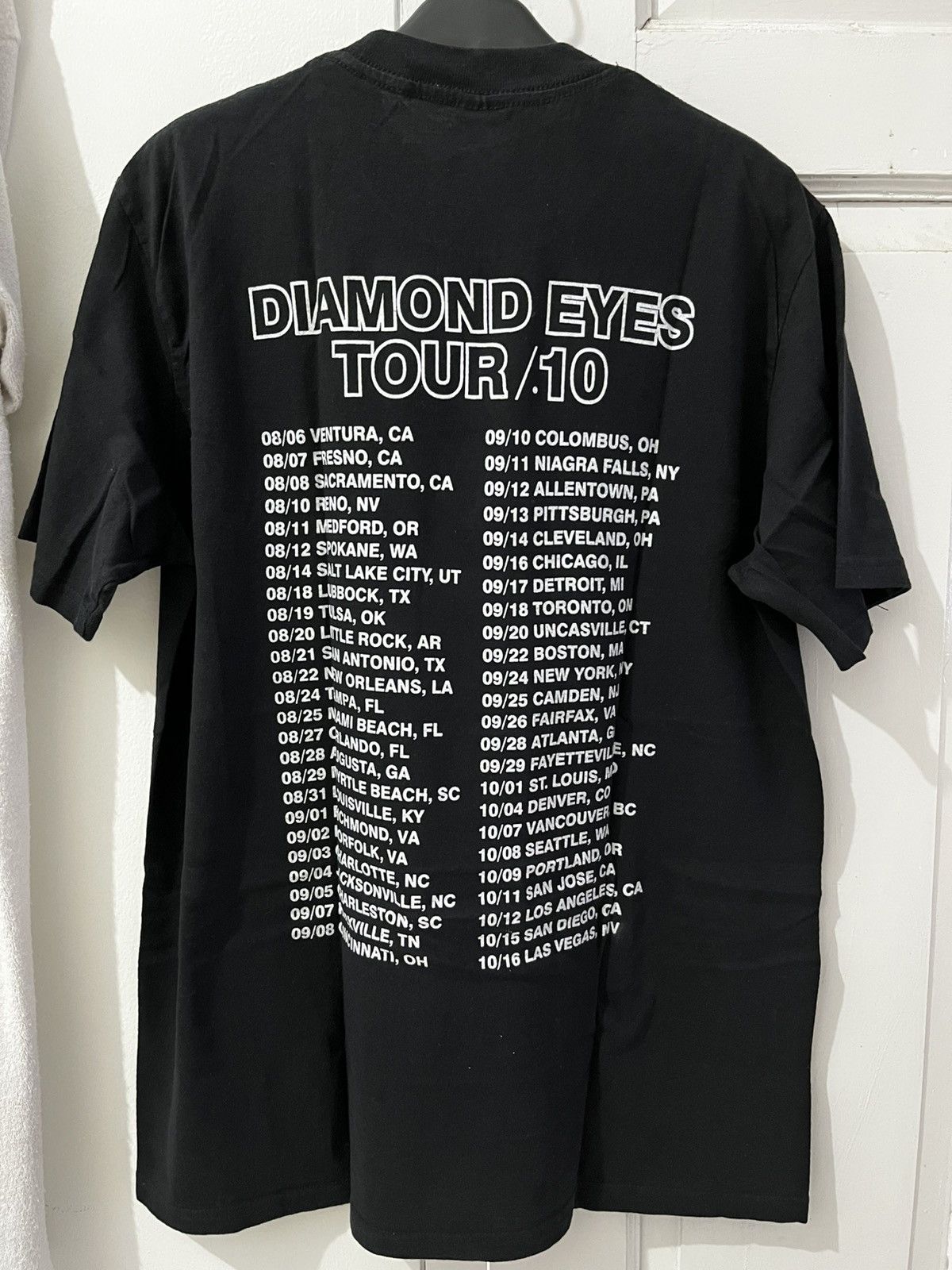 Band Tees DEFTONES DIAMOND EYES TOUR Size US L / EU 52-54 / 3 - 4 Thumbnail