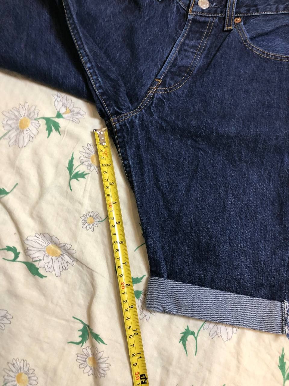 Levi's Levis denim jeans bermuda shorts 501 Size US 28 / EU 44 - 6 Thumbnail