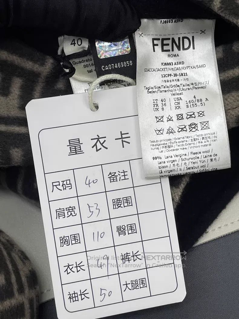 Fendi Fendi Two-way wear patch pocket vintage hooded jacket. Size XS / US 0-2 / IT 36-38 - 9 Thumbnail