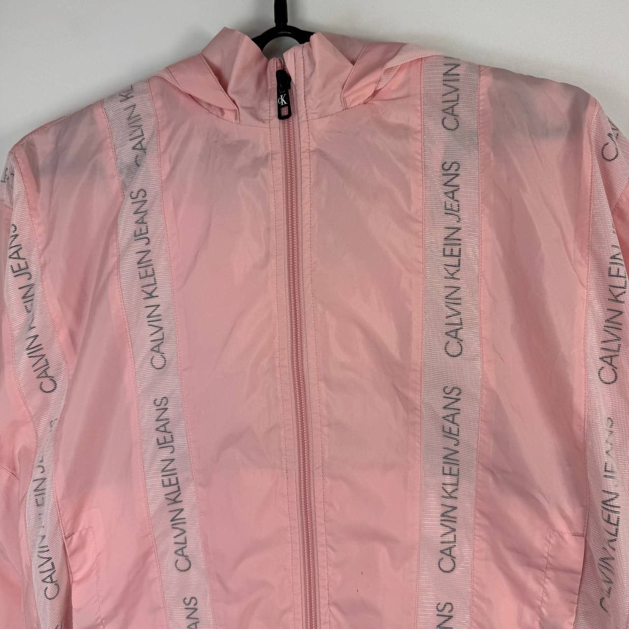 Calvin Klein Calvin Klein Jeans Windbreaker Pink Womens Size L Size S / US 4 / IT 40 - 2 Thumbnail