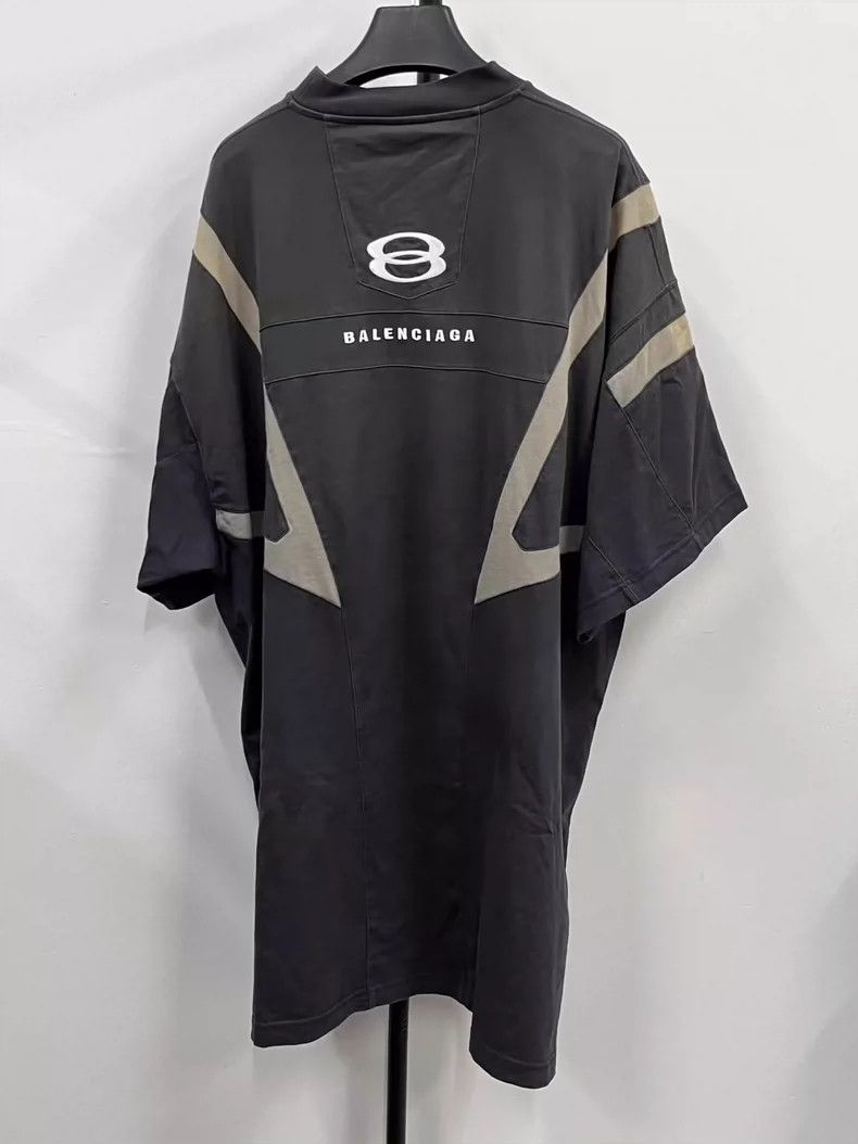 Balenciaga Balenciaga Logo monogrammed crewneck short sleeve T-shirt Size US XL / EU 56 / 4 - 2 Thumbnail