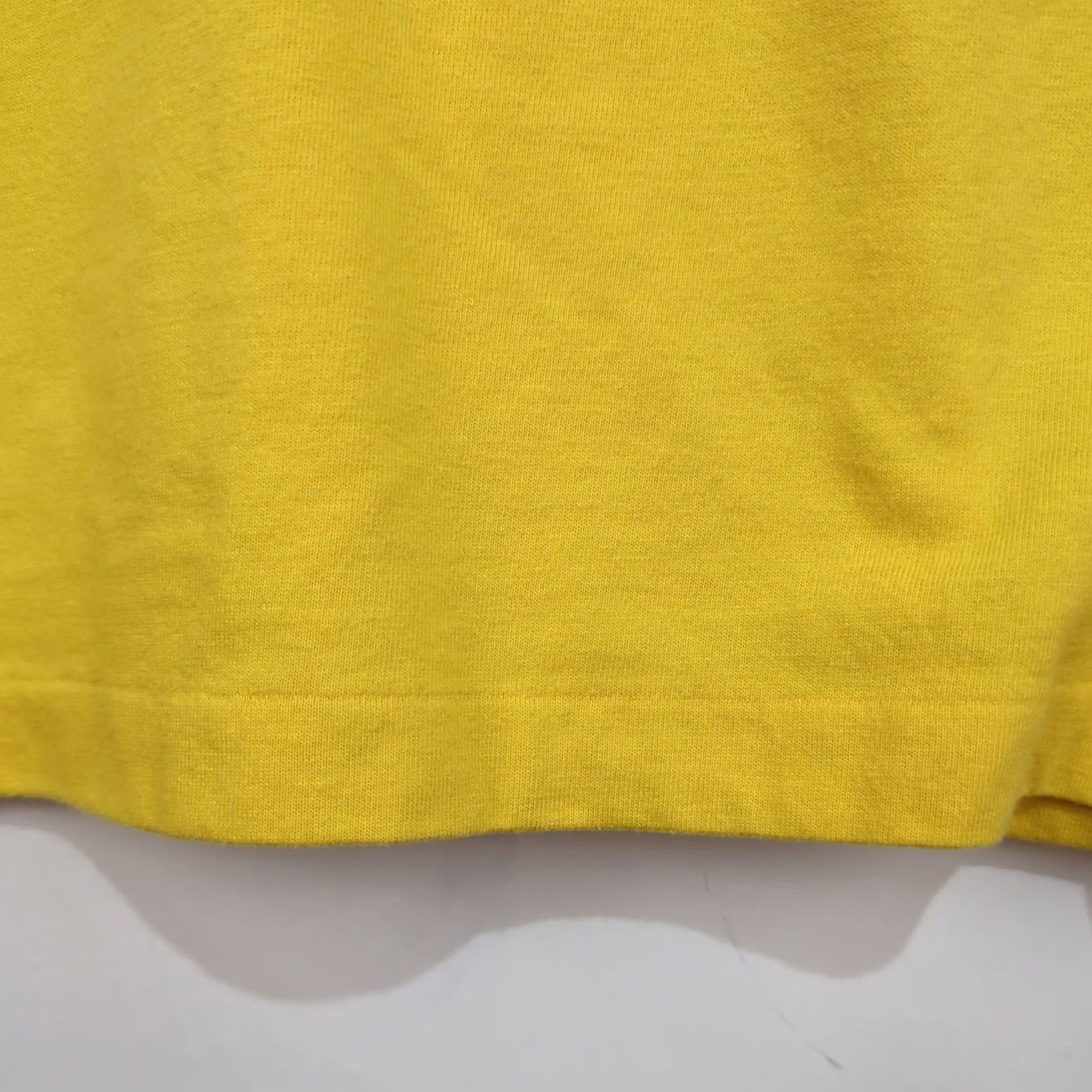 Vintage VINTAGE Outer Banks Polo Shirt Men L Yellow 90s Racing Embroidered Logo Solid Short Sleeve Size US L / EU 52-54 / 3 - 7 Thumbnail