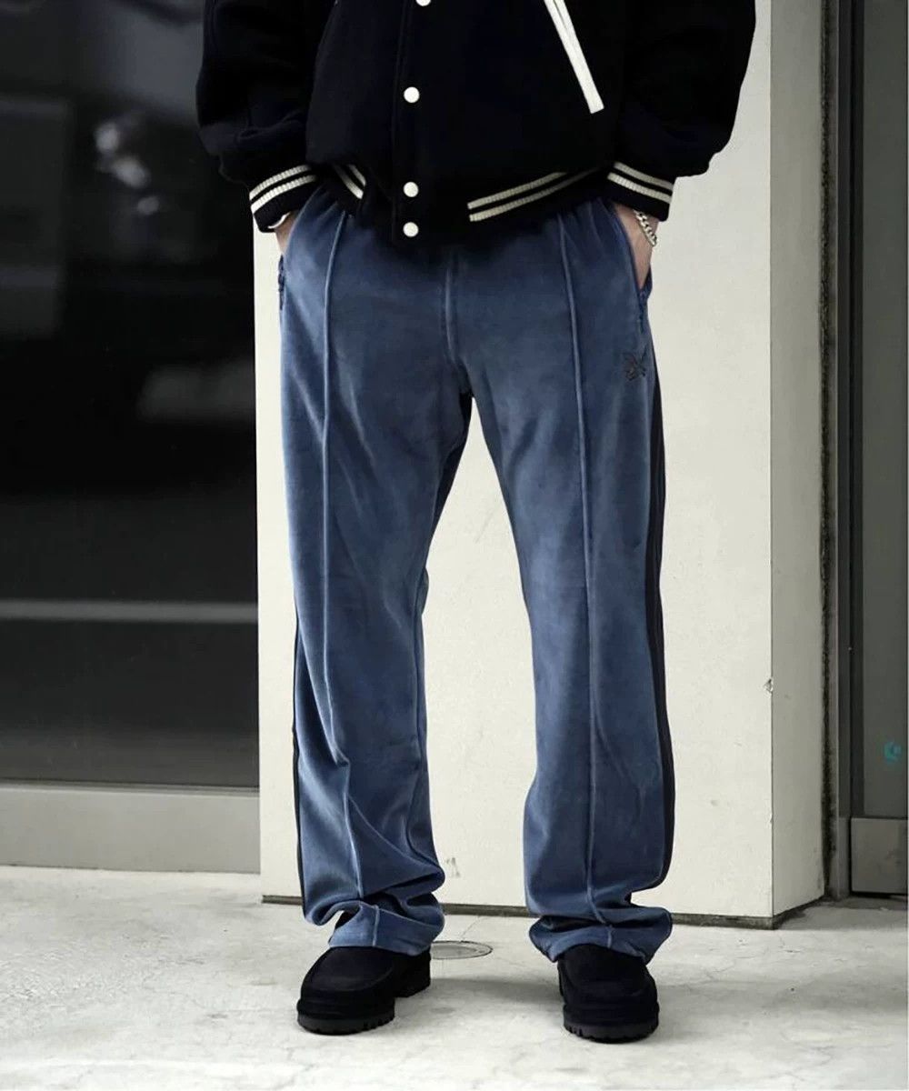 Needles Needles Narrow Velvet Track Pant Size US 26 / EU 42 - 1 Thumbnail