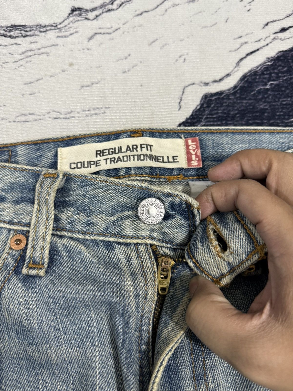 Levi's Vintage Clothing Levis regular fit coupe traditionnelle jeans Size US 32 / EU 48 - 8 Thumbnail