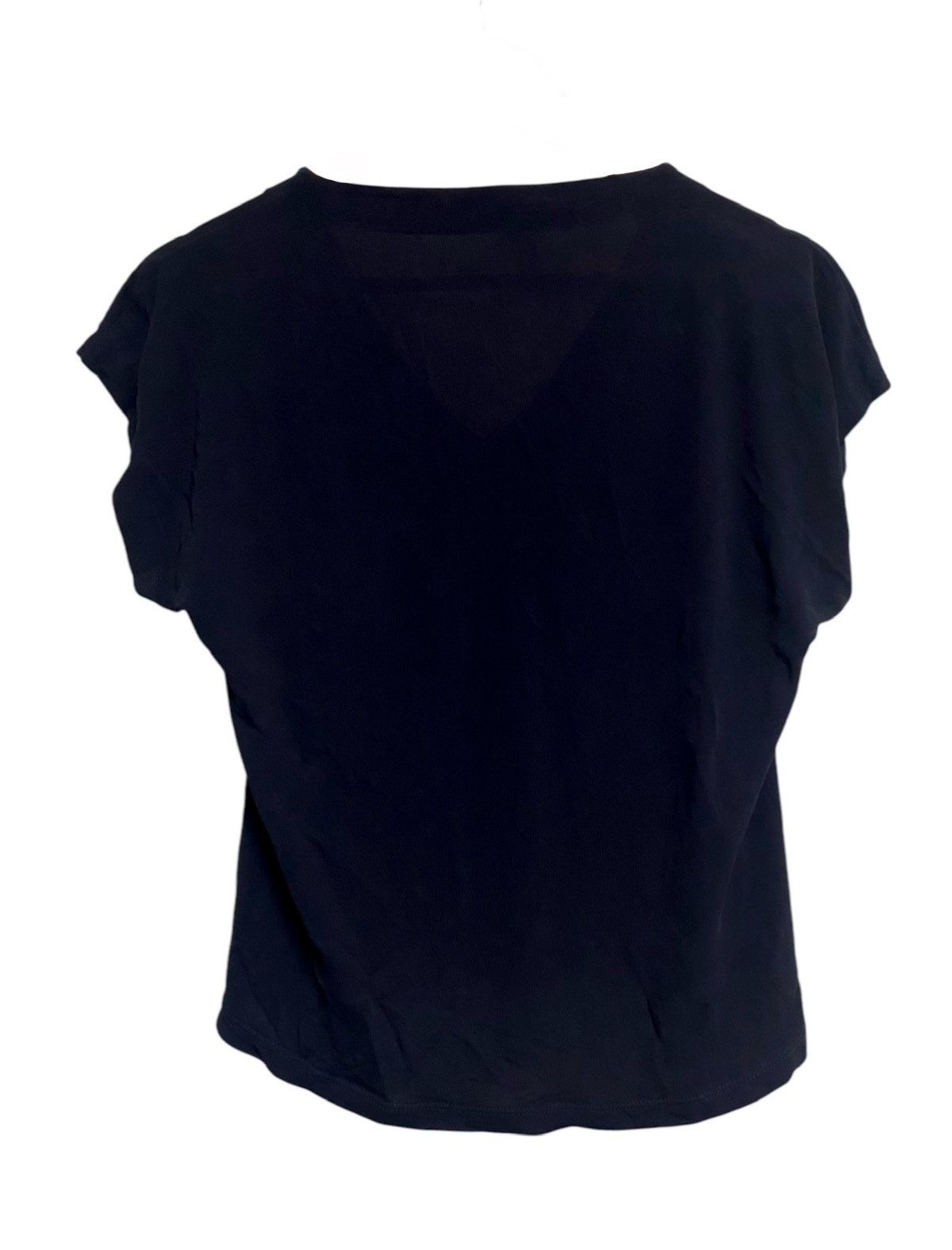 RED Valentino Women’s Avant Garde RED Valentino Black Baggy Sleeveless Top Size ONE SIZE - 2 Thumbnail