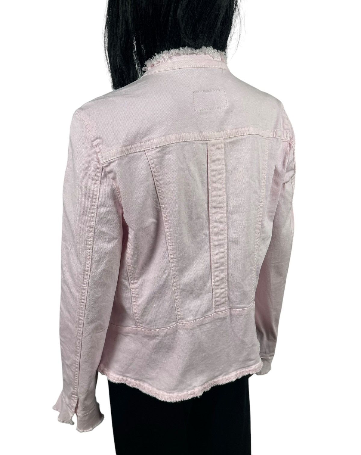 Other Marc Cain Pink Denim Jacket Zip size 5 Size L / US 10 / IT 46 - 7 Thumbnail