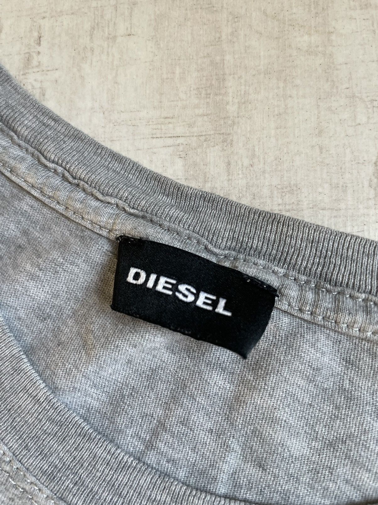 Diesel × Japanese Brand Diesel Y2K Big Logo T-Shirt Avantgarde Hype RARE Size US M / EU 48-50 / 2 - 5 Thumbnail