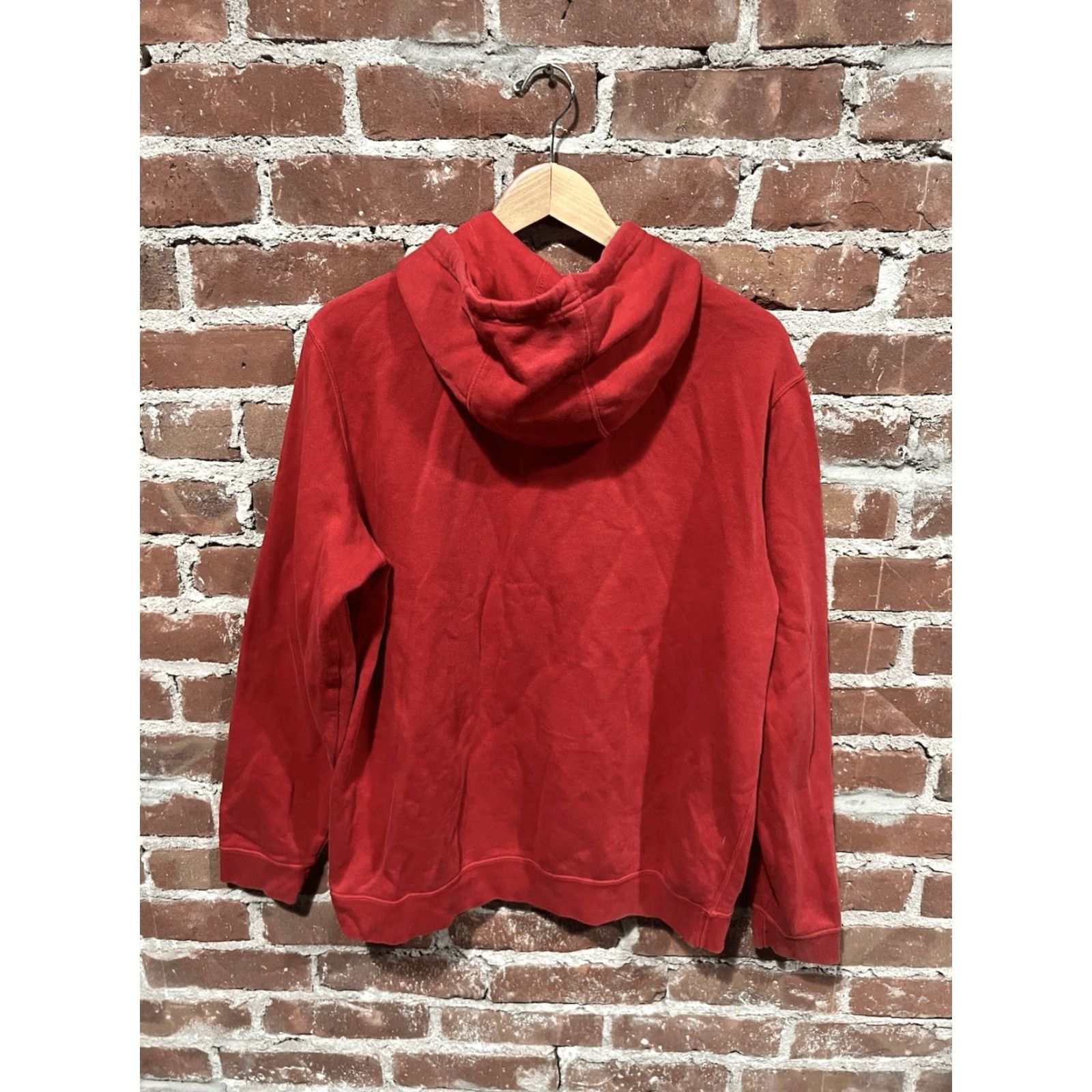 Nike Nike Sportswear Womens Red Pullover Hooded Sweatshirt Size Large Size L / US 10 / IT 46 - 2 Thumbnail