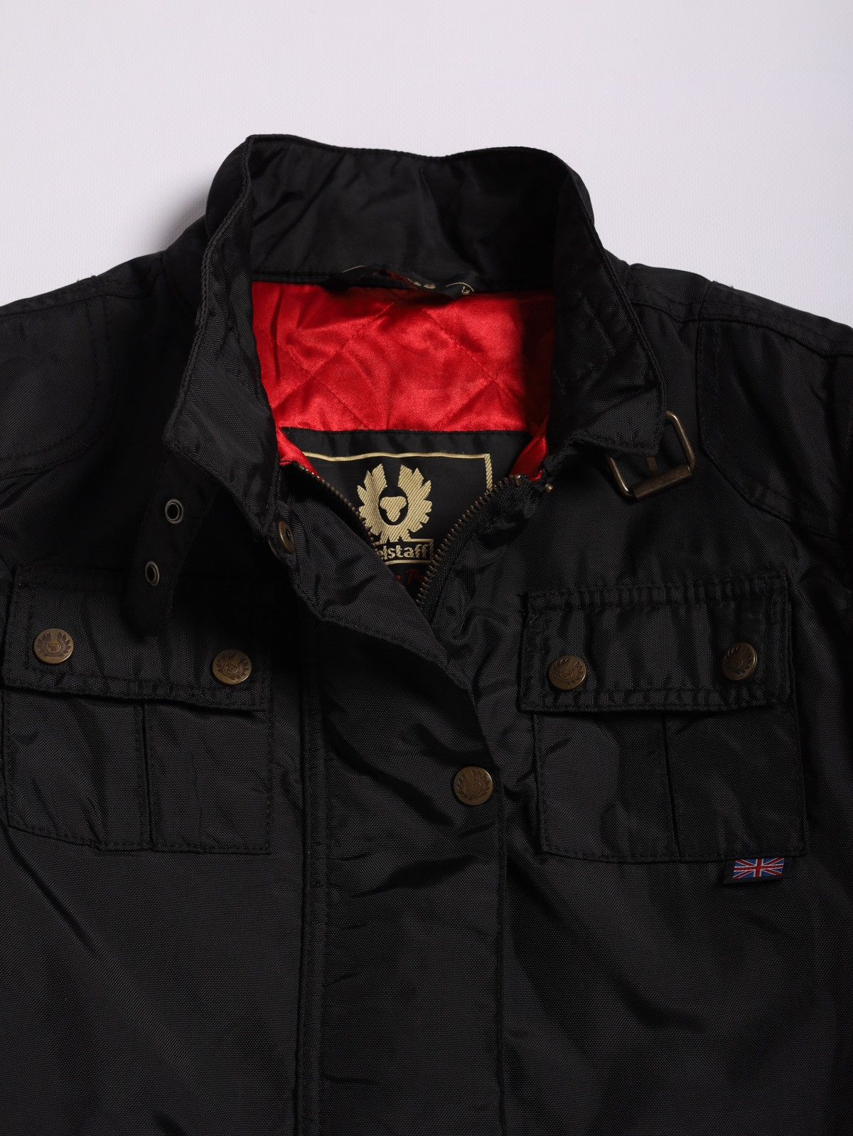 Belstaff Belstaff Vintage Gold Nylon Bomber Jacket Size S / US 4 / IT 40 - 4 Thumbnail