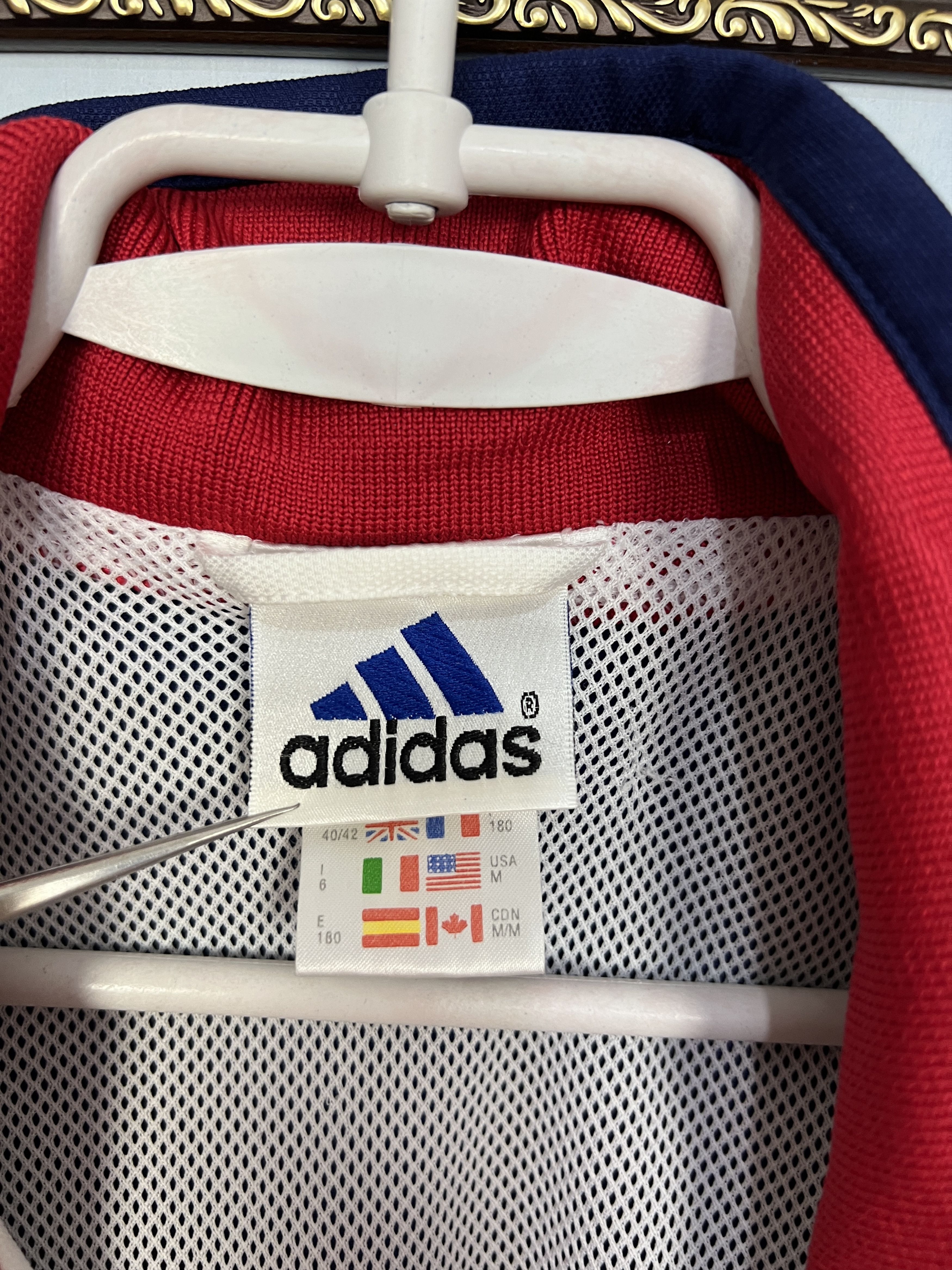Adidas Vintage 90's Bayern Munich Football Jacket Soccer Track Top Size US M / EU 48-50 / 2 - 7 Thumbnail