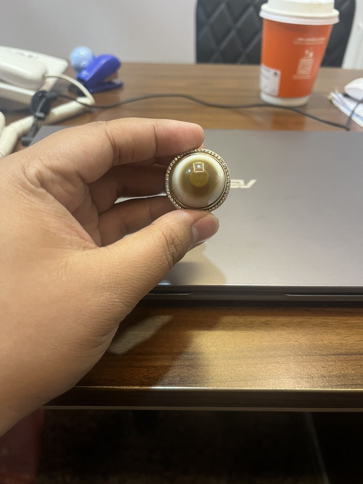 Other God Eye Ring Original From Earth Size 38 - 1 Thumbnail