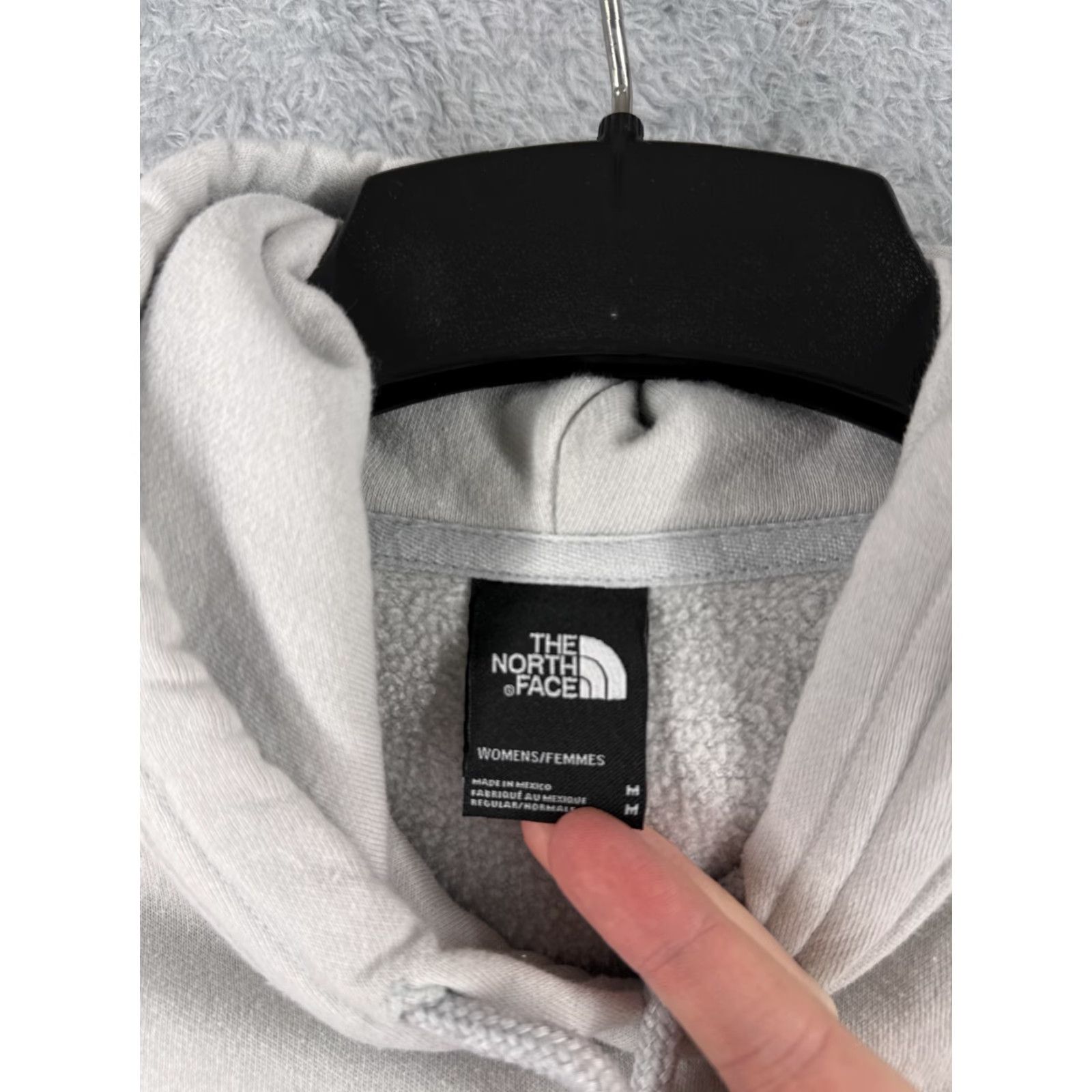 The North Face The North Face Hoodie Women M Gray Pullover Sweater Cotton Jersey READ Size M / US 6-8 / IT 42-44 - 7 Thumbnail