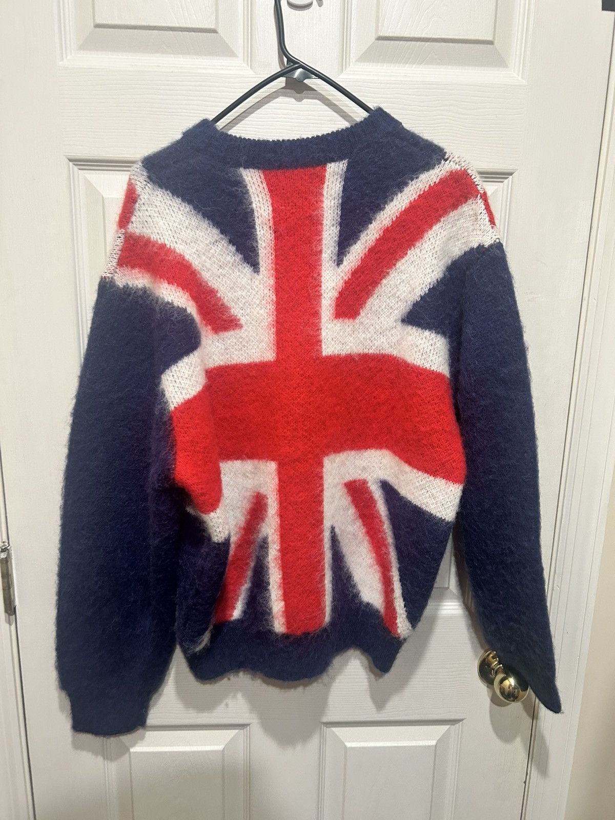 Palace Palace UK ‘Hairy Flag’ Mohair Sweater Size US M / EU 48-50 / 2 - 4 Thumbnail