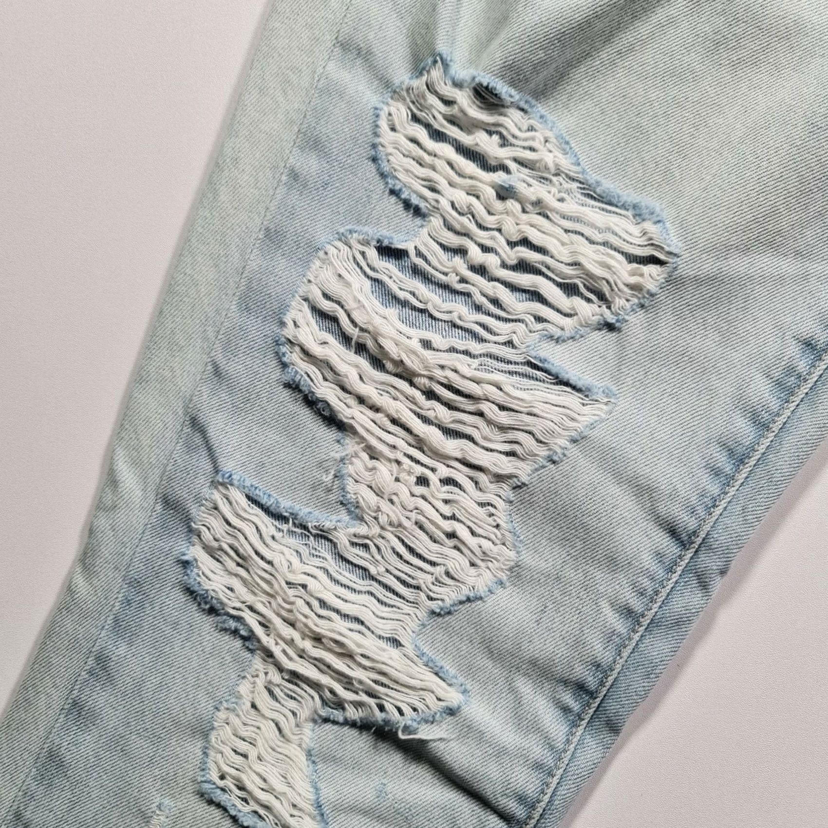 Paige Paige Womens Jeans W26 Skinny Low Rise Distressed Boyfriend Fit Denim Size 26" / US 2 / IT 38 - 4 Thumbnail