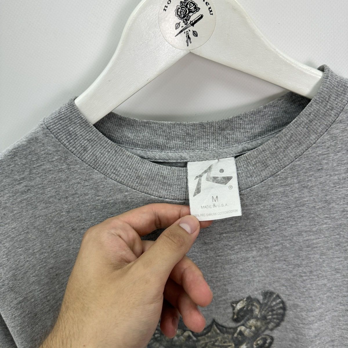 Rusty Vintage 90s Rusty Made in USA Skateboarding tee y2k og sk8 Size US M / EU 48-50 / 2 - 5 Thumbnail