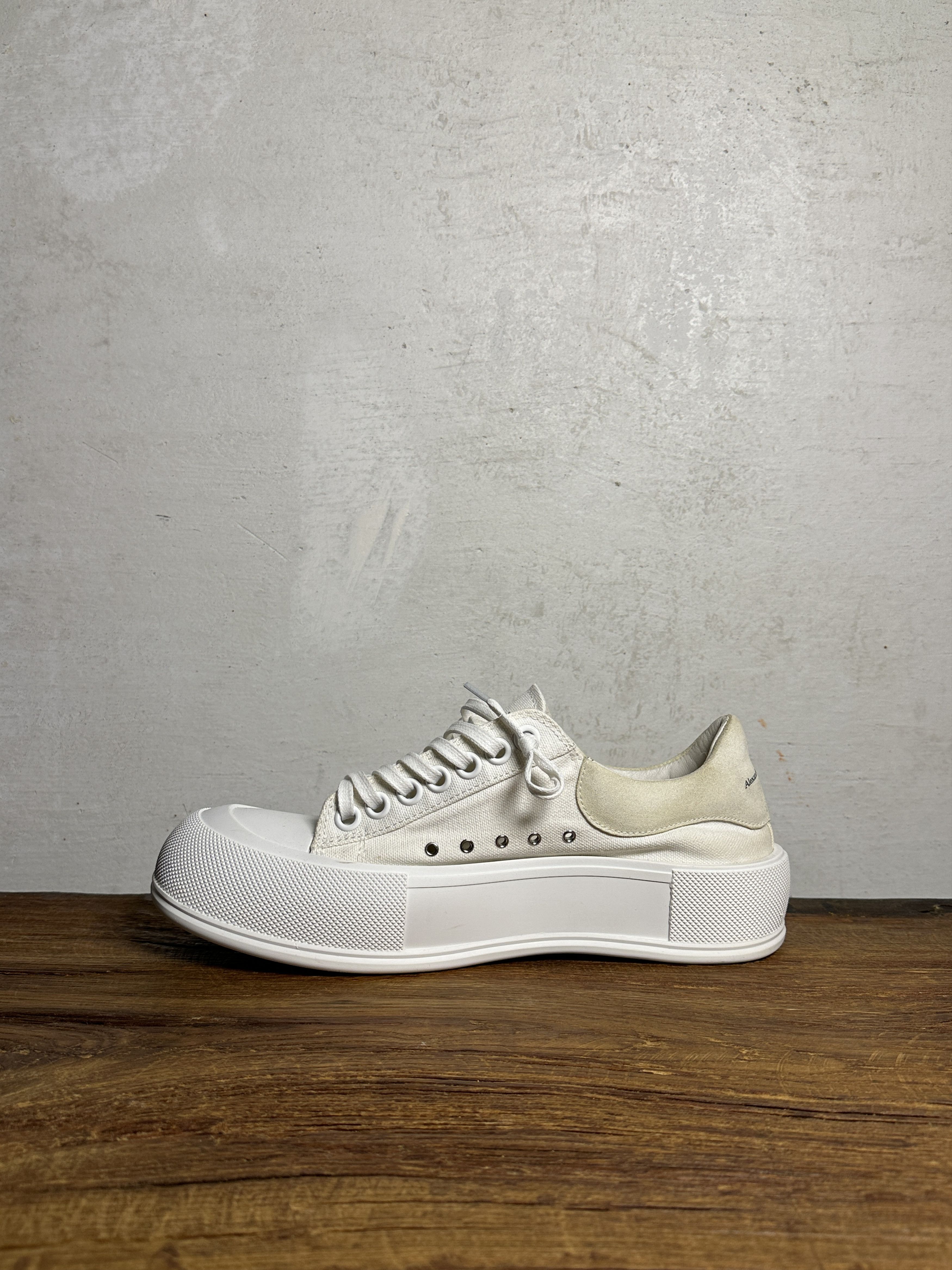 Alexander McQueen Alexander McQueen Deck Plimsoll Sneakers Size US 10 / IT 40 - 4 Thumbnail