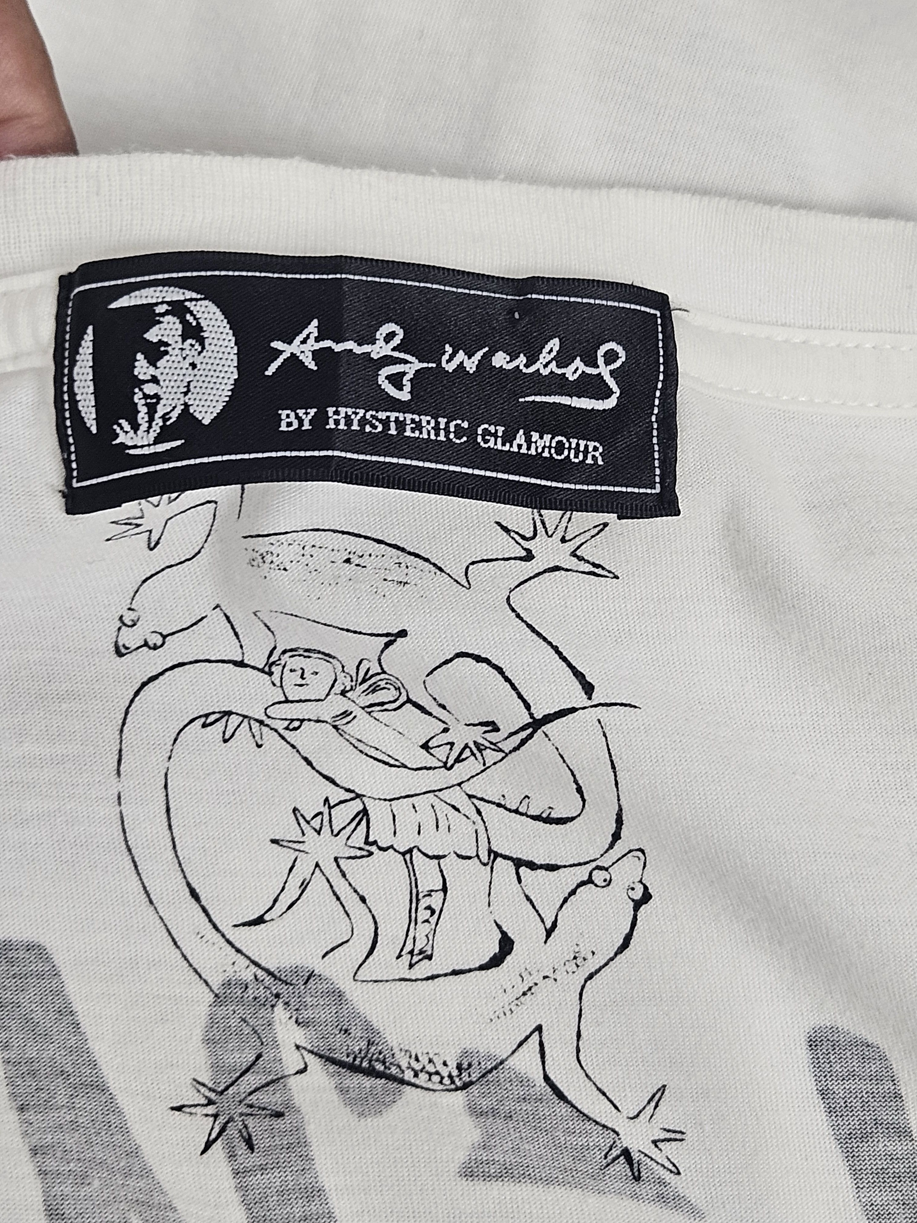 Andy Warhol × Hysteric Glamour Hysteric Glamour Andy Warhol cat art Shirt Size S / US 4 / IT 40 - 4 Thumbnail