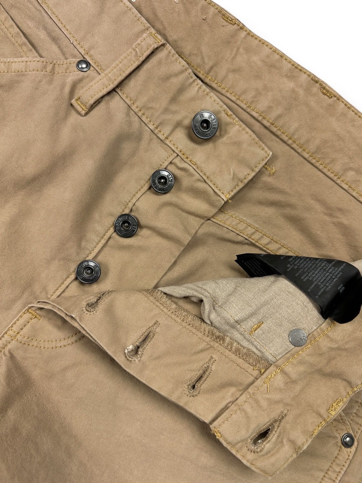 G-Star NWT🏷️ G-Star Faeroes Classic Straight Tapered PM Pants Canvas Size US 28 / EU 44 - 4 Thumbnail